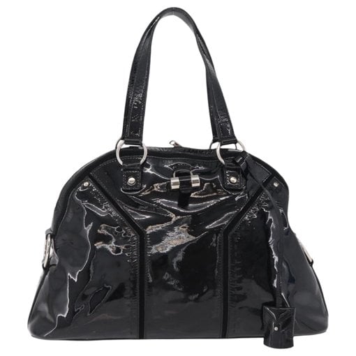 Muse II patent leather handbag