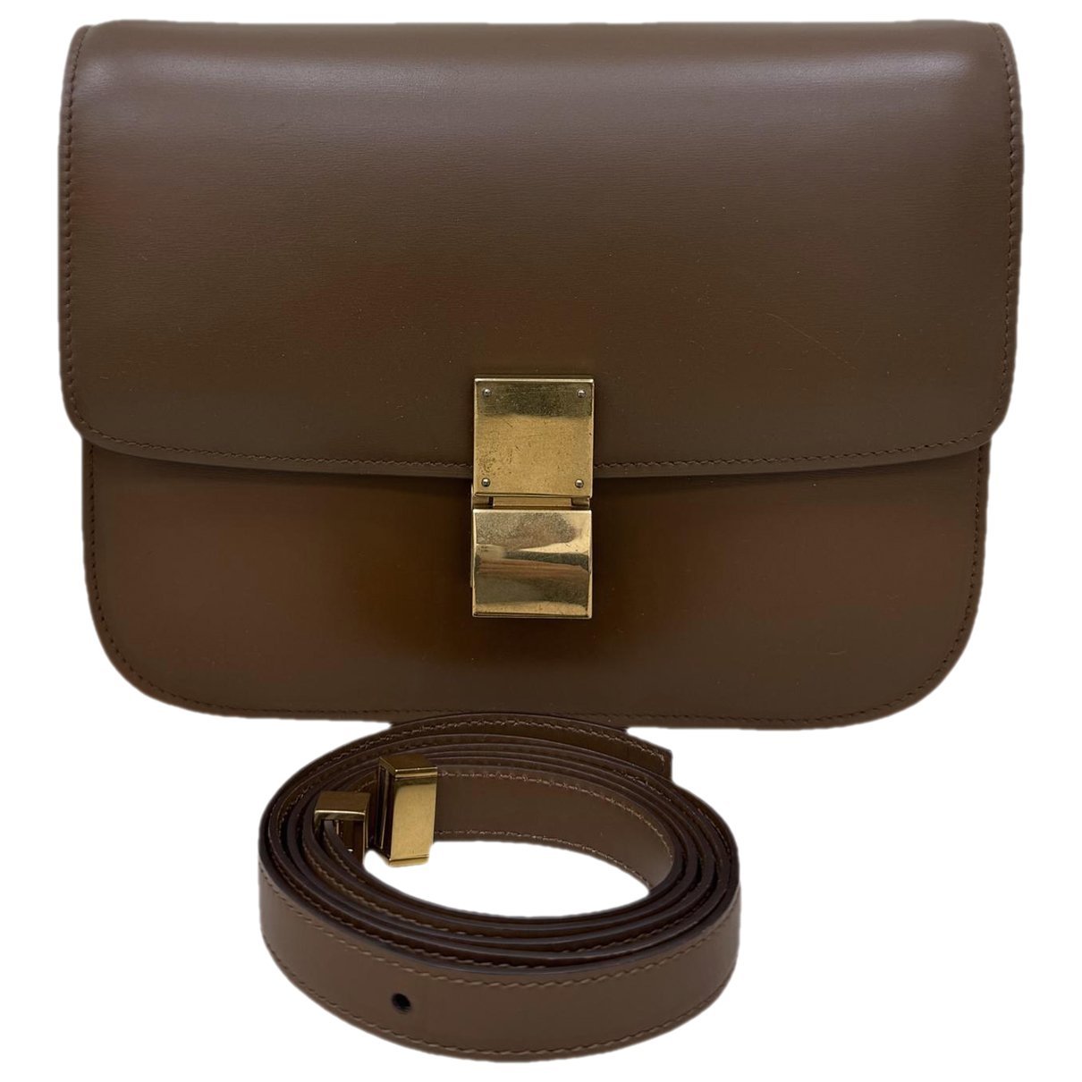 Classic leather handbag