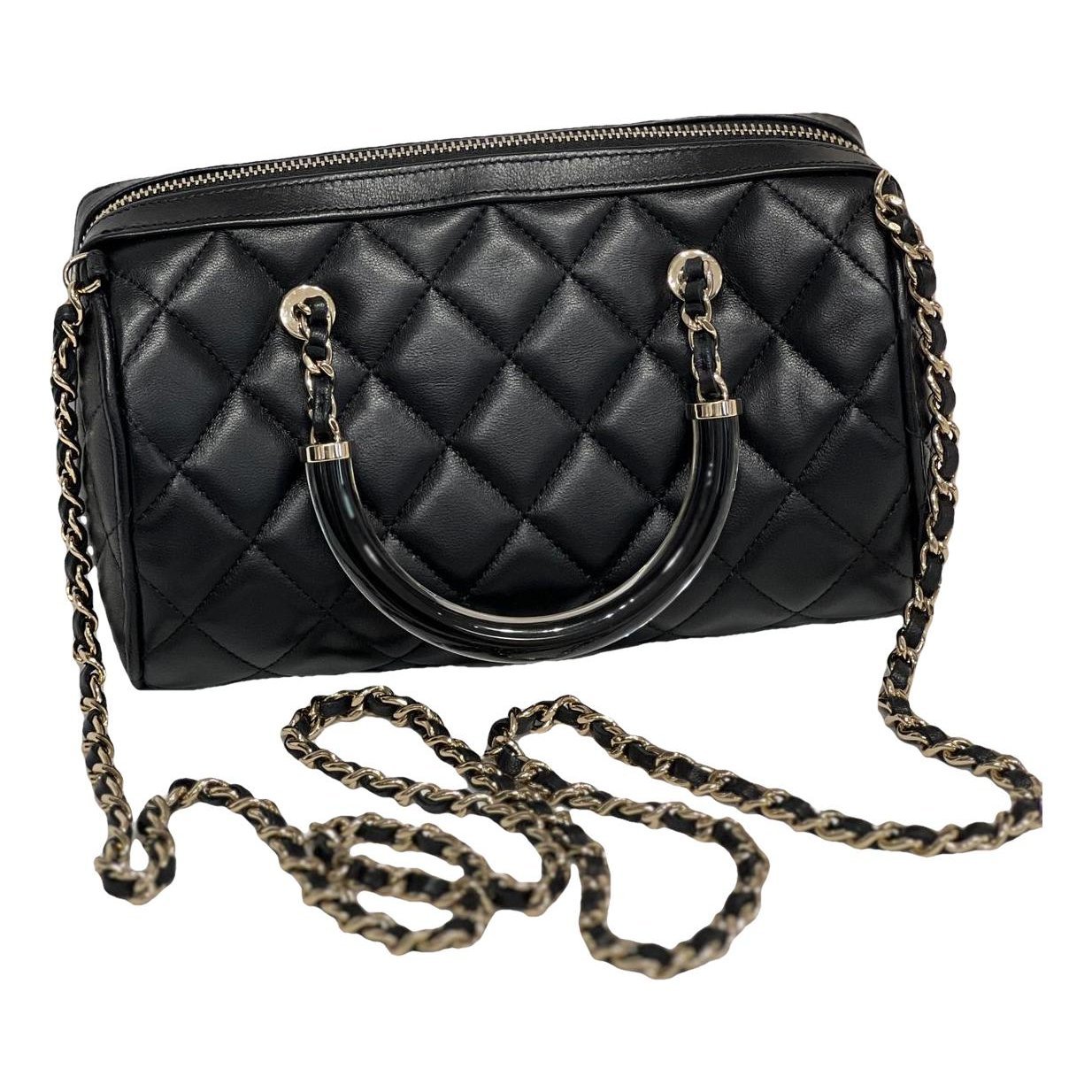 Leather handbag