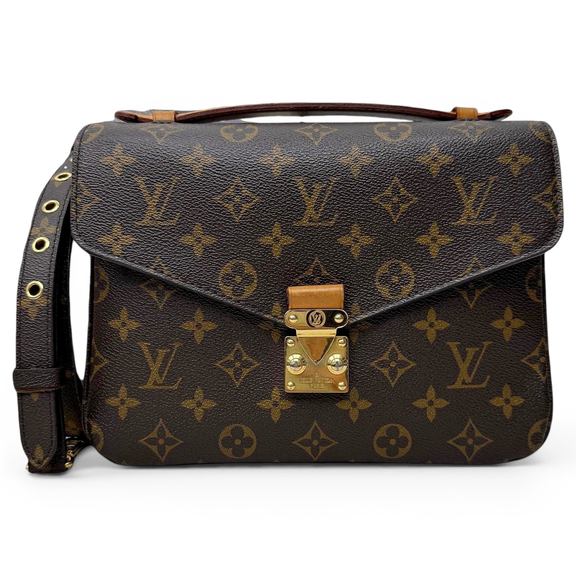 Metis leather handbag