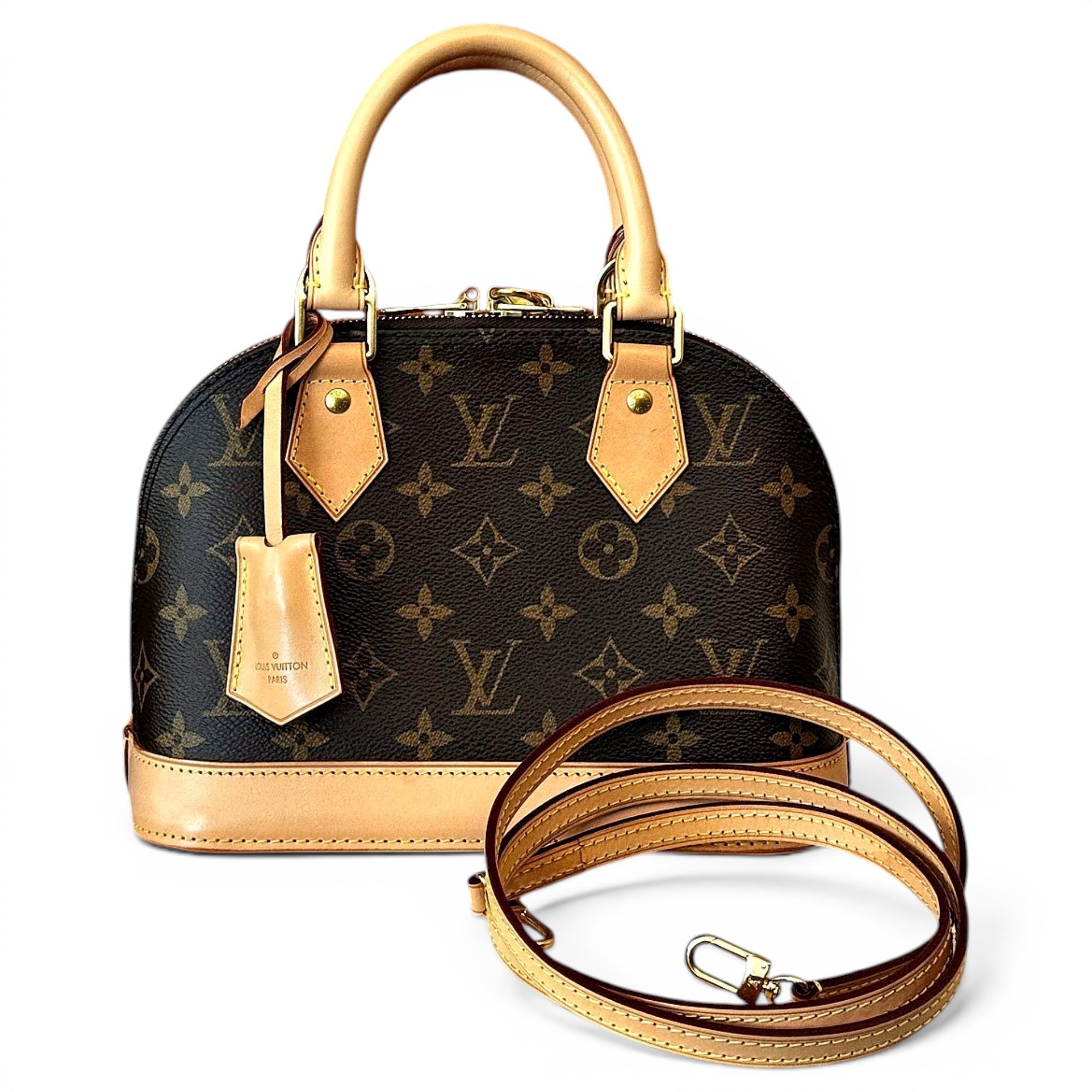 Alma BB leather handbag