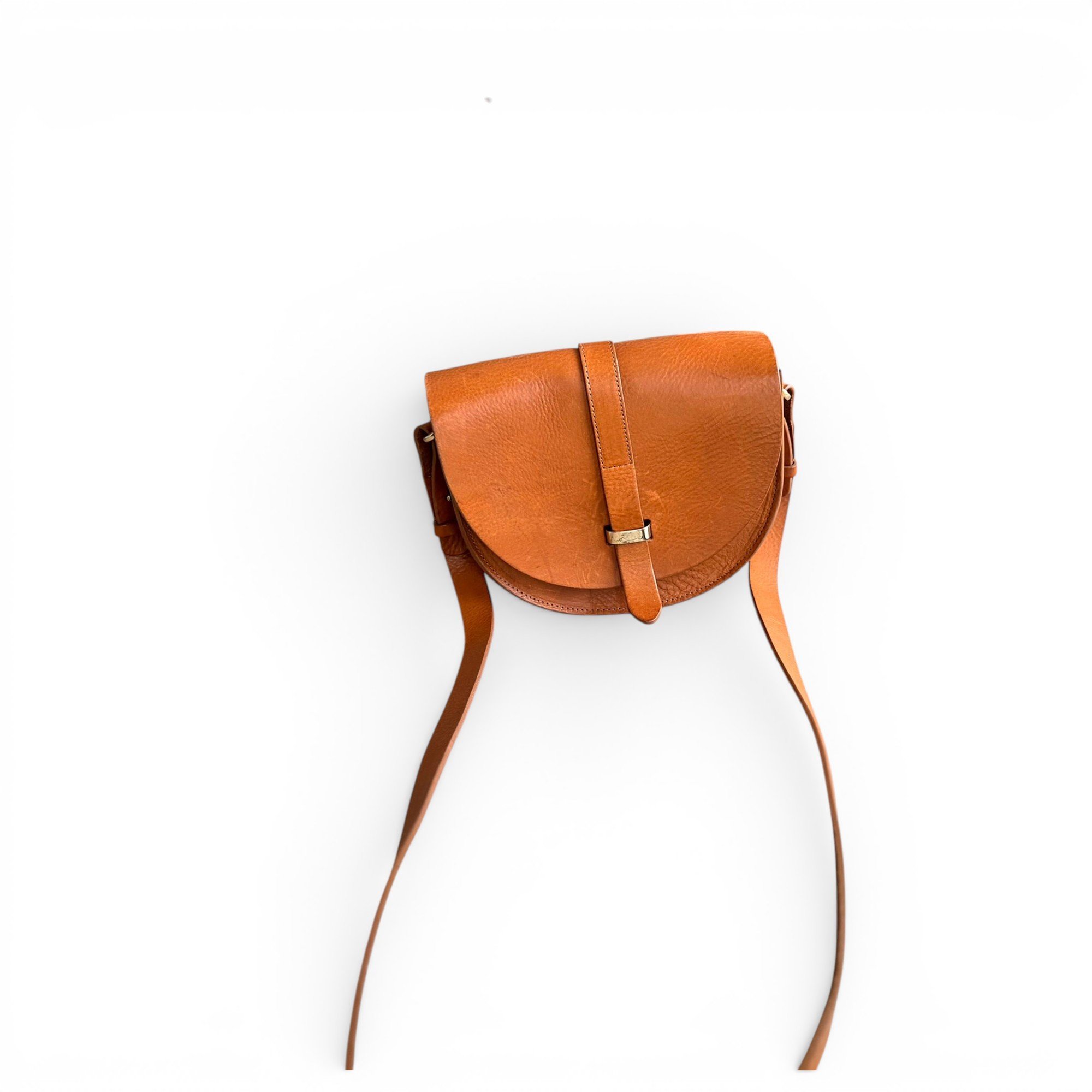 Claude leather crossbody bag