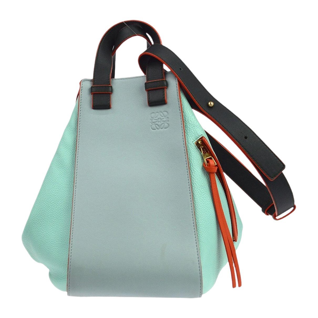 Hammock pony-style calfskin handbag