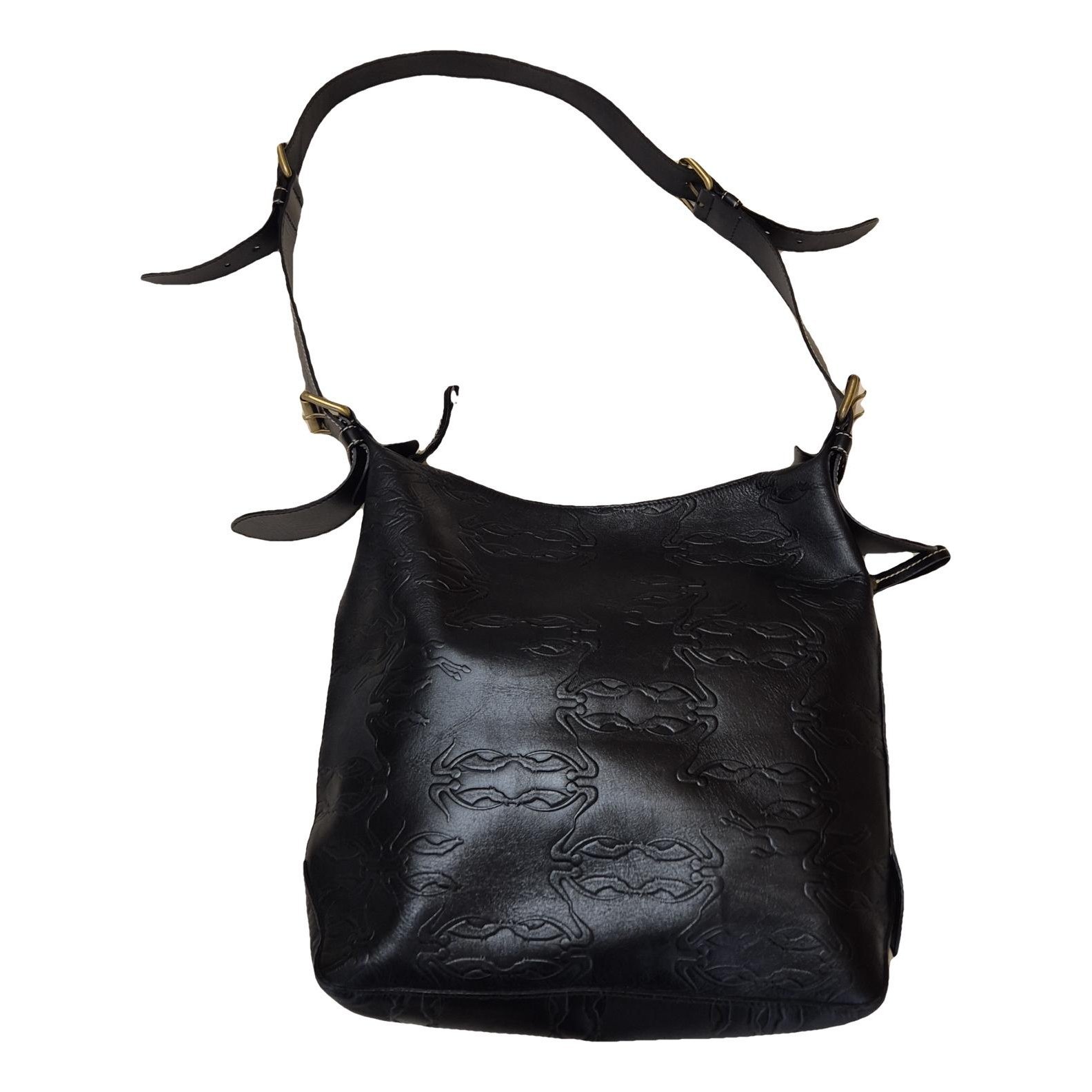 Balzane leather crossbody bag