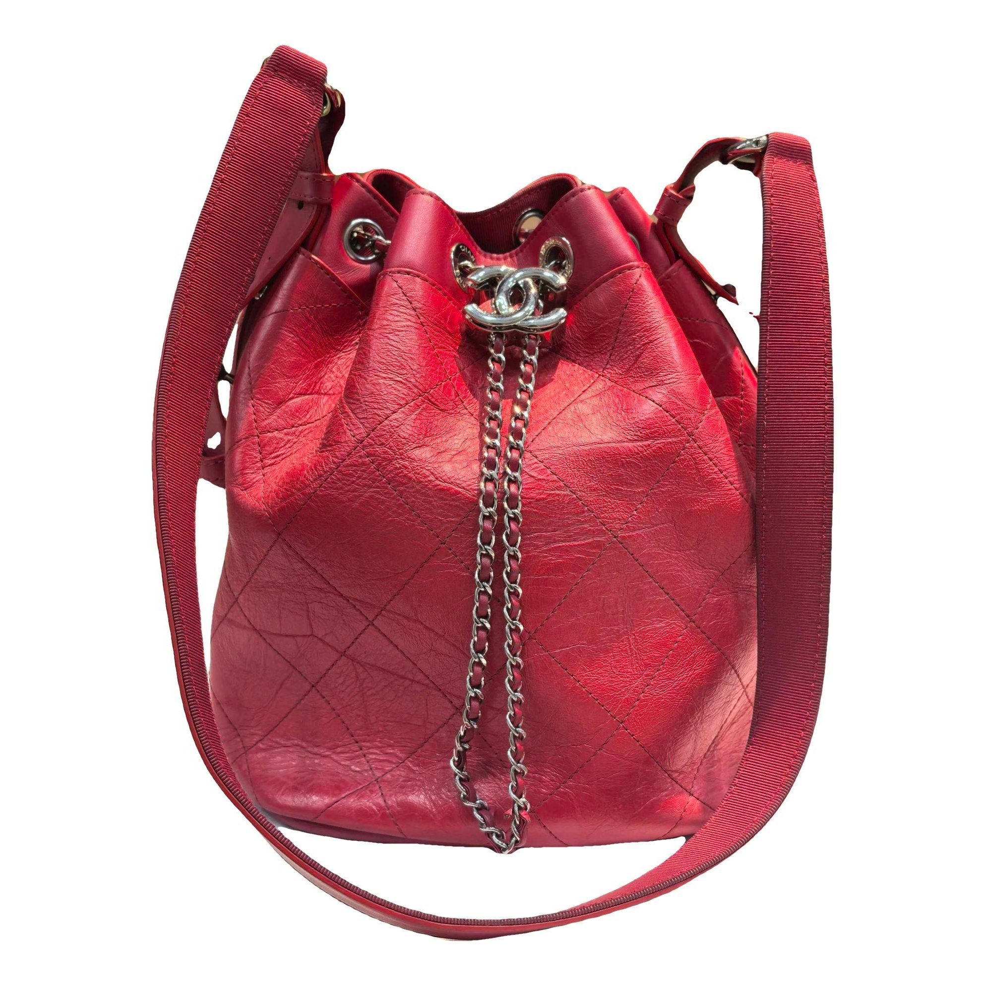 Gabrielle Bucket leather crossbody bag