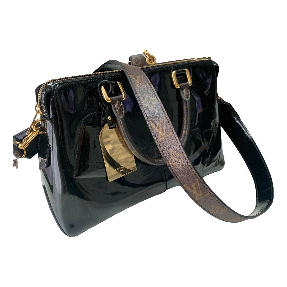 Tote Miroir leather crossbody bag