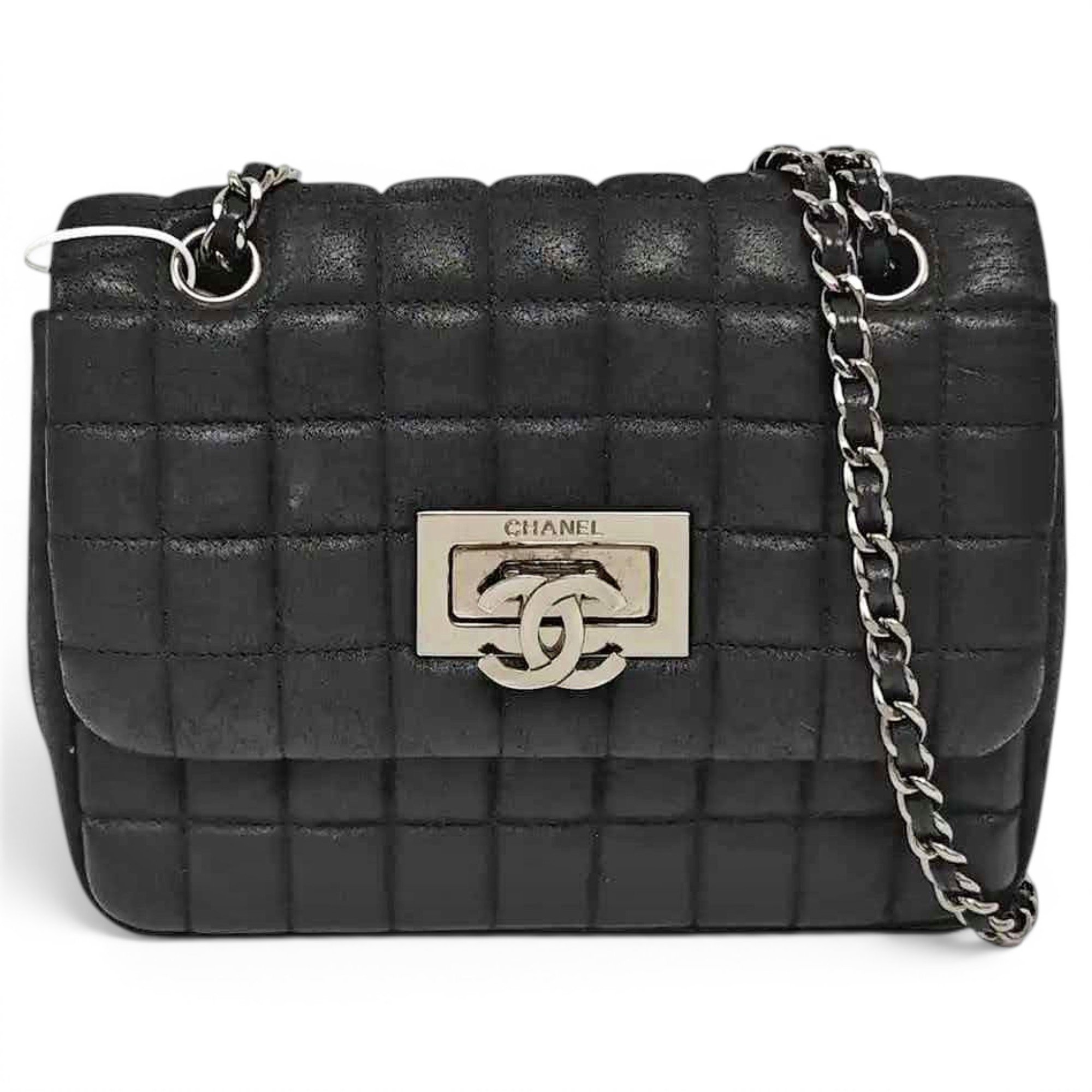 East West Chocolate Bar leather handbag