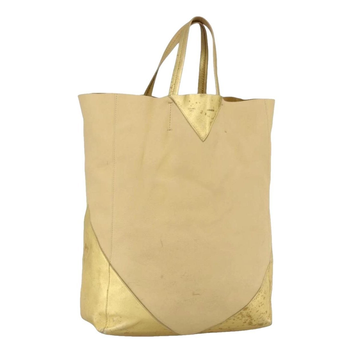 Leather tote