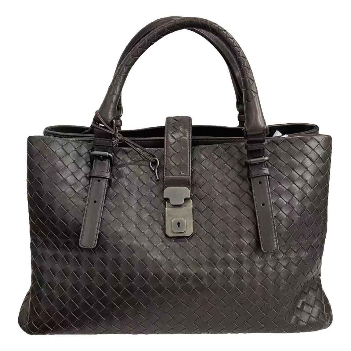 Roma leather handbag