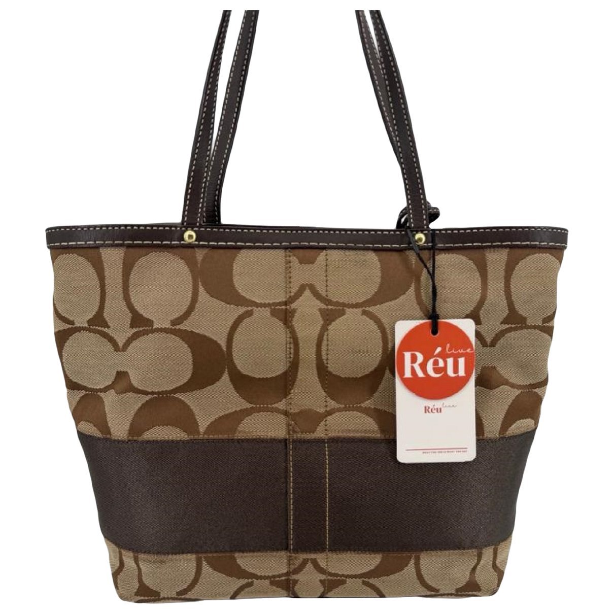 Signature Sufflette leather tote