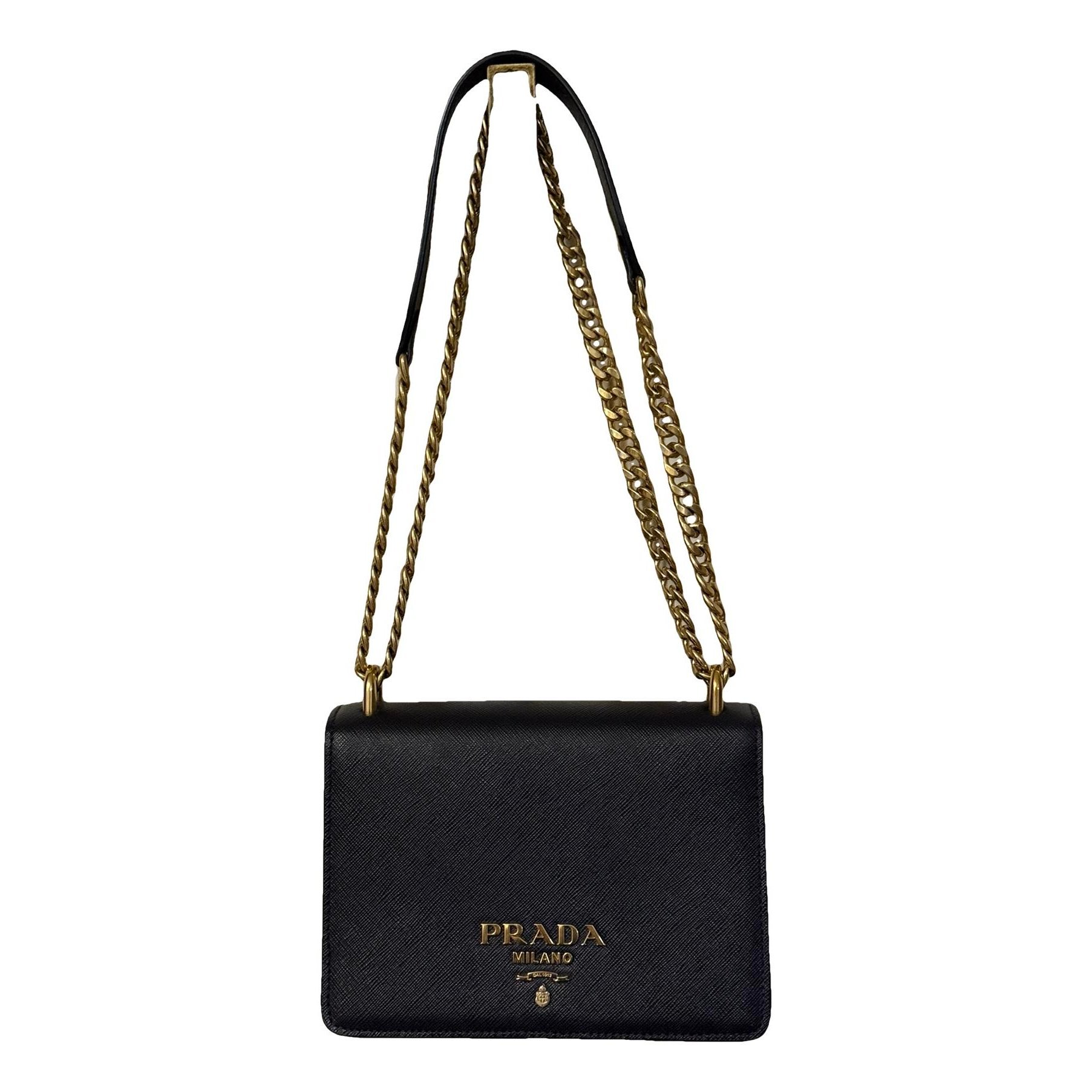 Leather crossbody bag