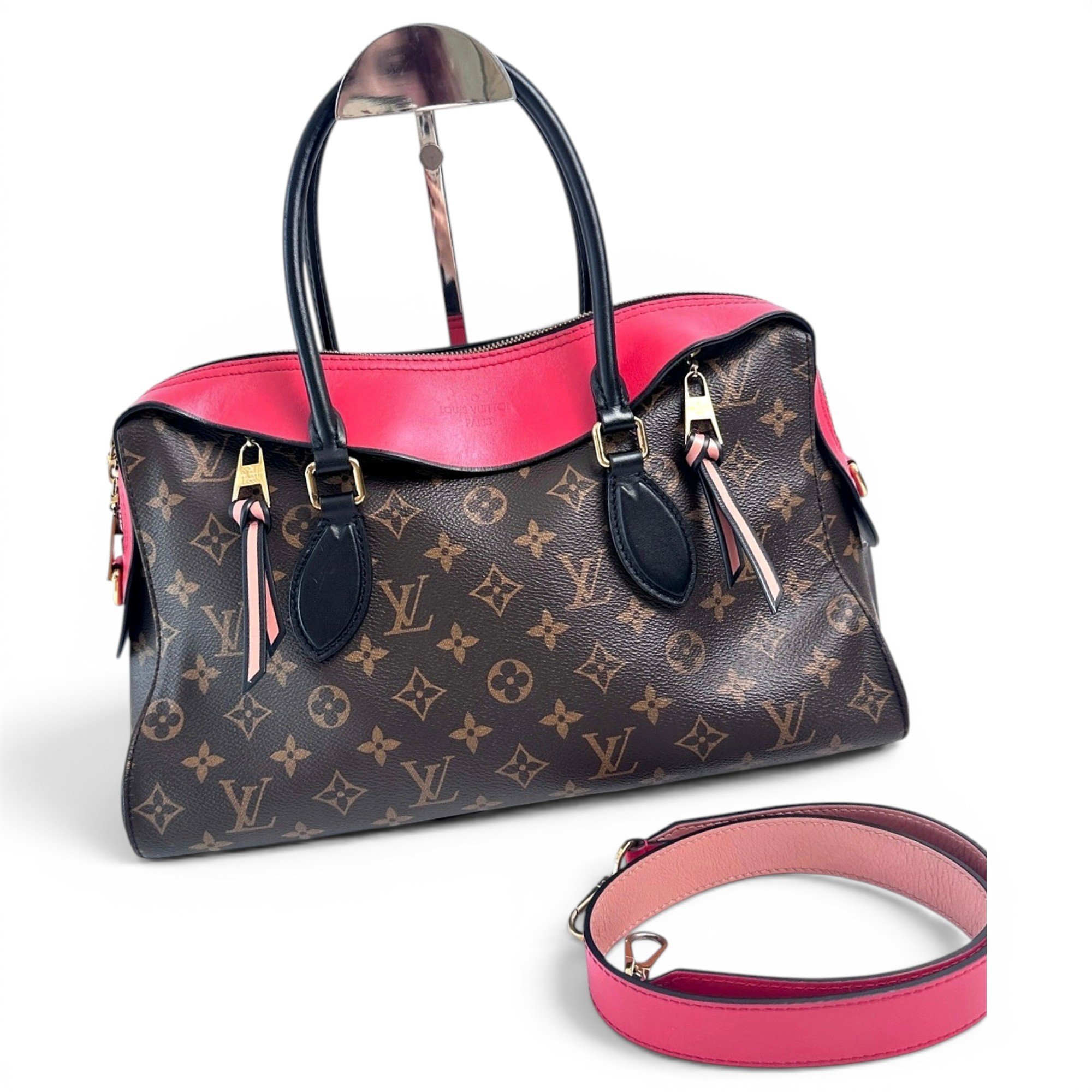 Tuileries leather handbag