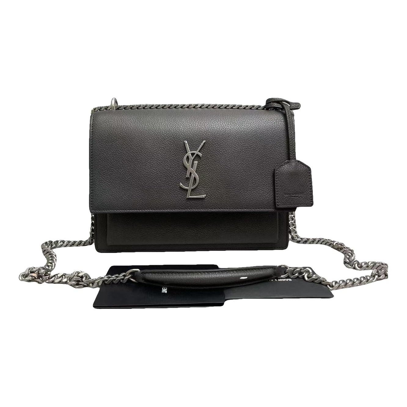 Sunset leather handbag