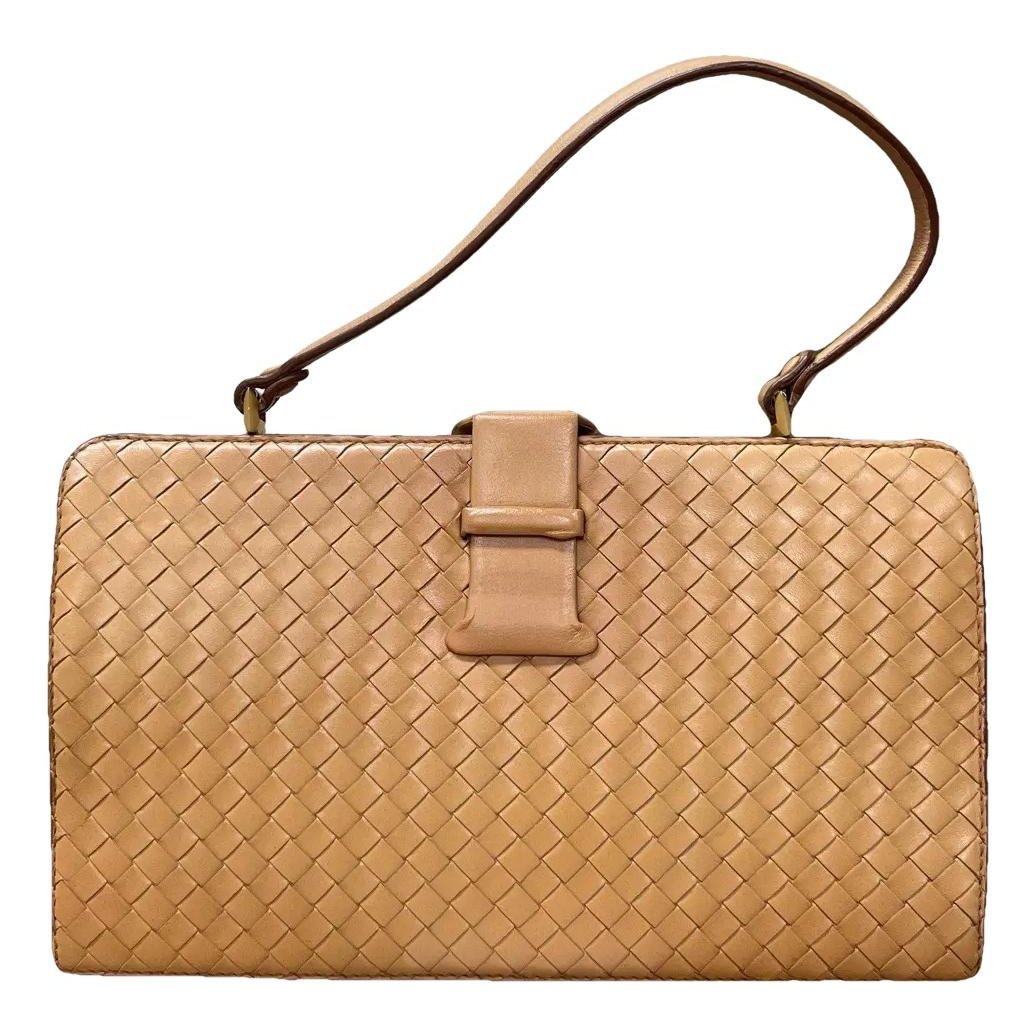 Brick Cassette leather handbag
