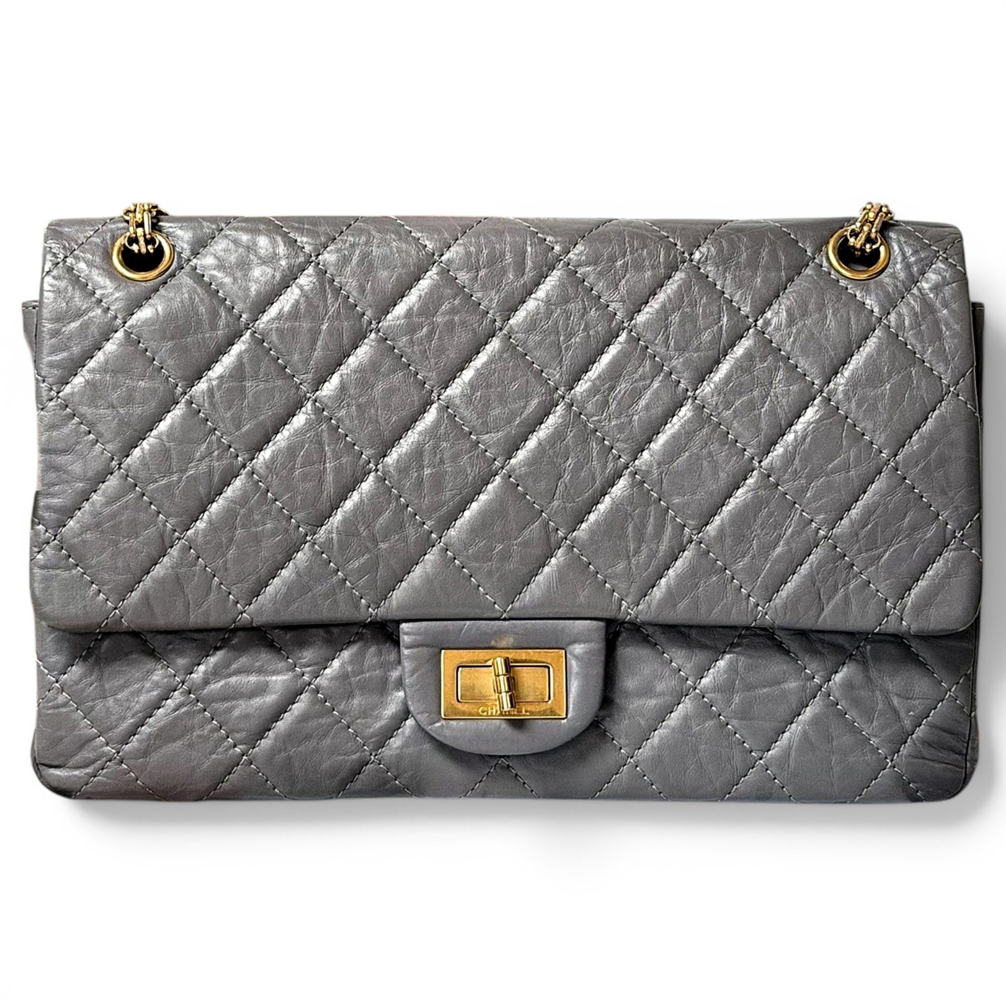 2.55 leather handbag