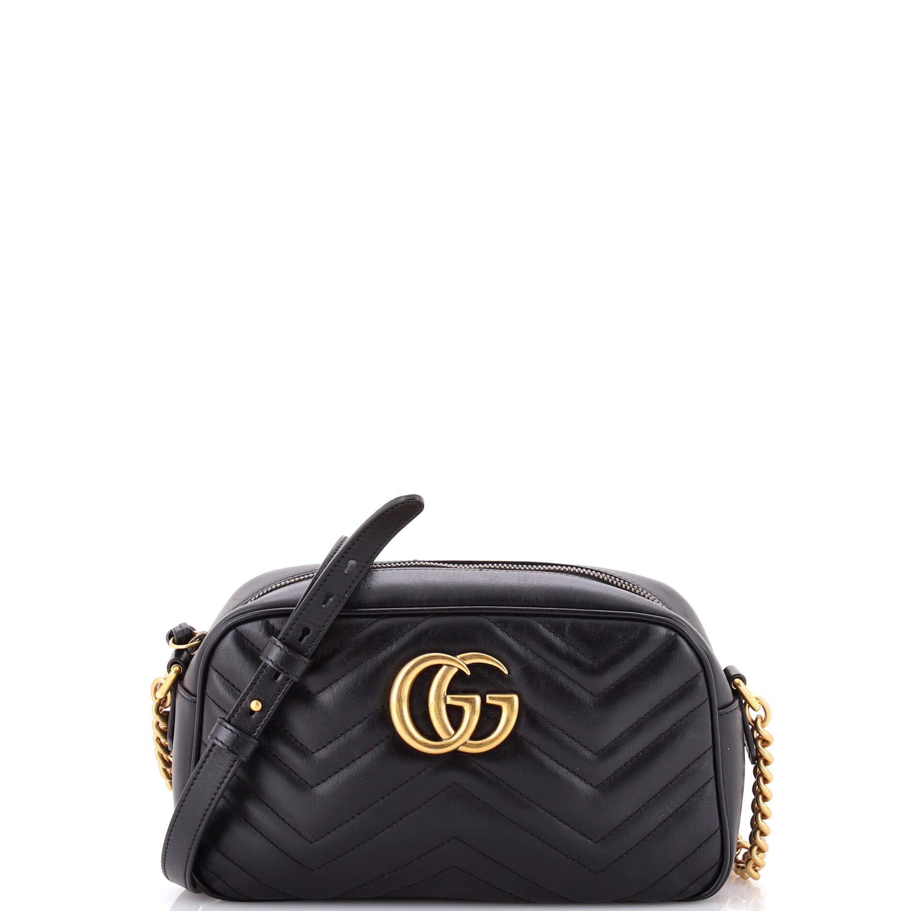 GG Marmont Shoulder Bag Matelasse Leather Small