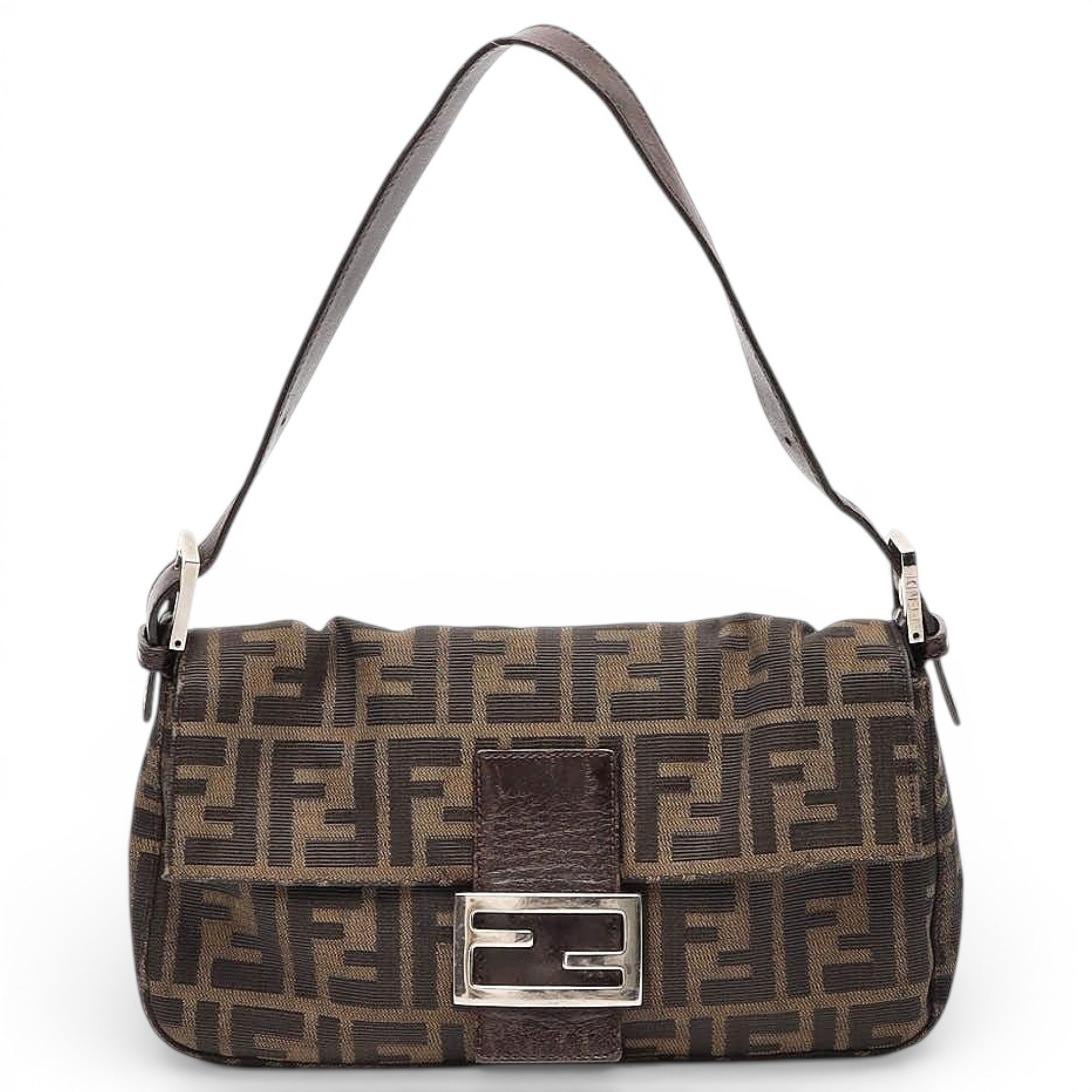 Baguette leather handbag