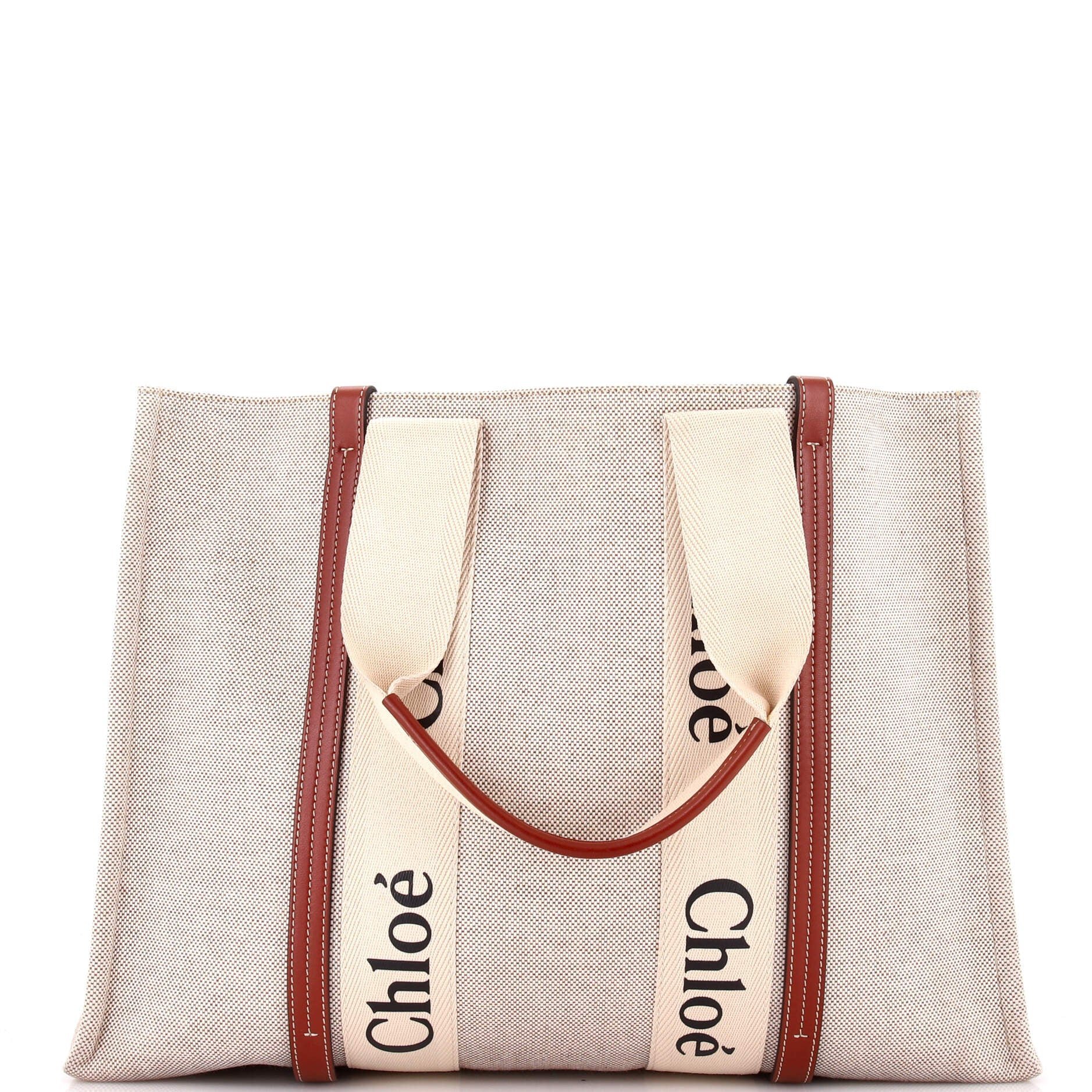 Leather tote