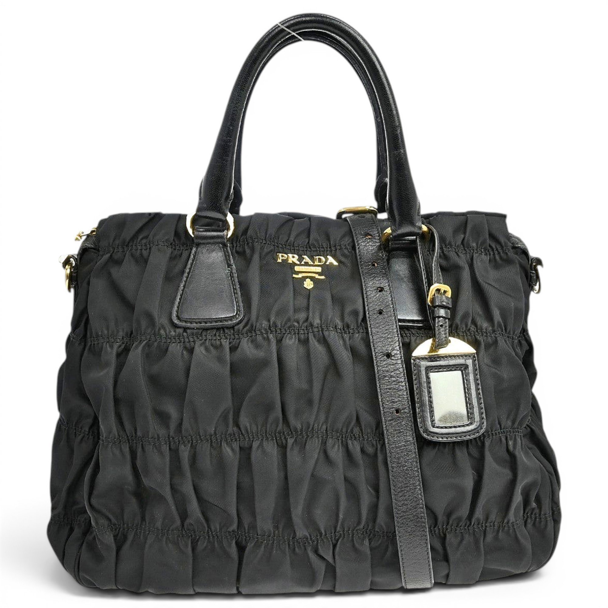 Leather tote
