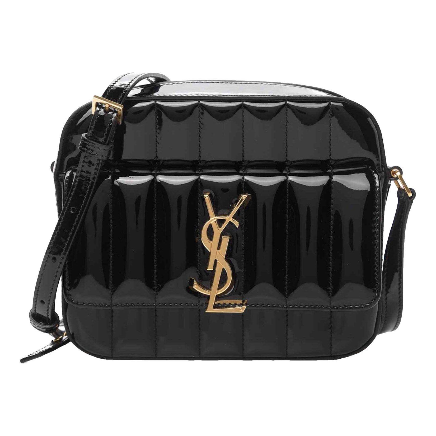 Vicky patent leather handbag