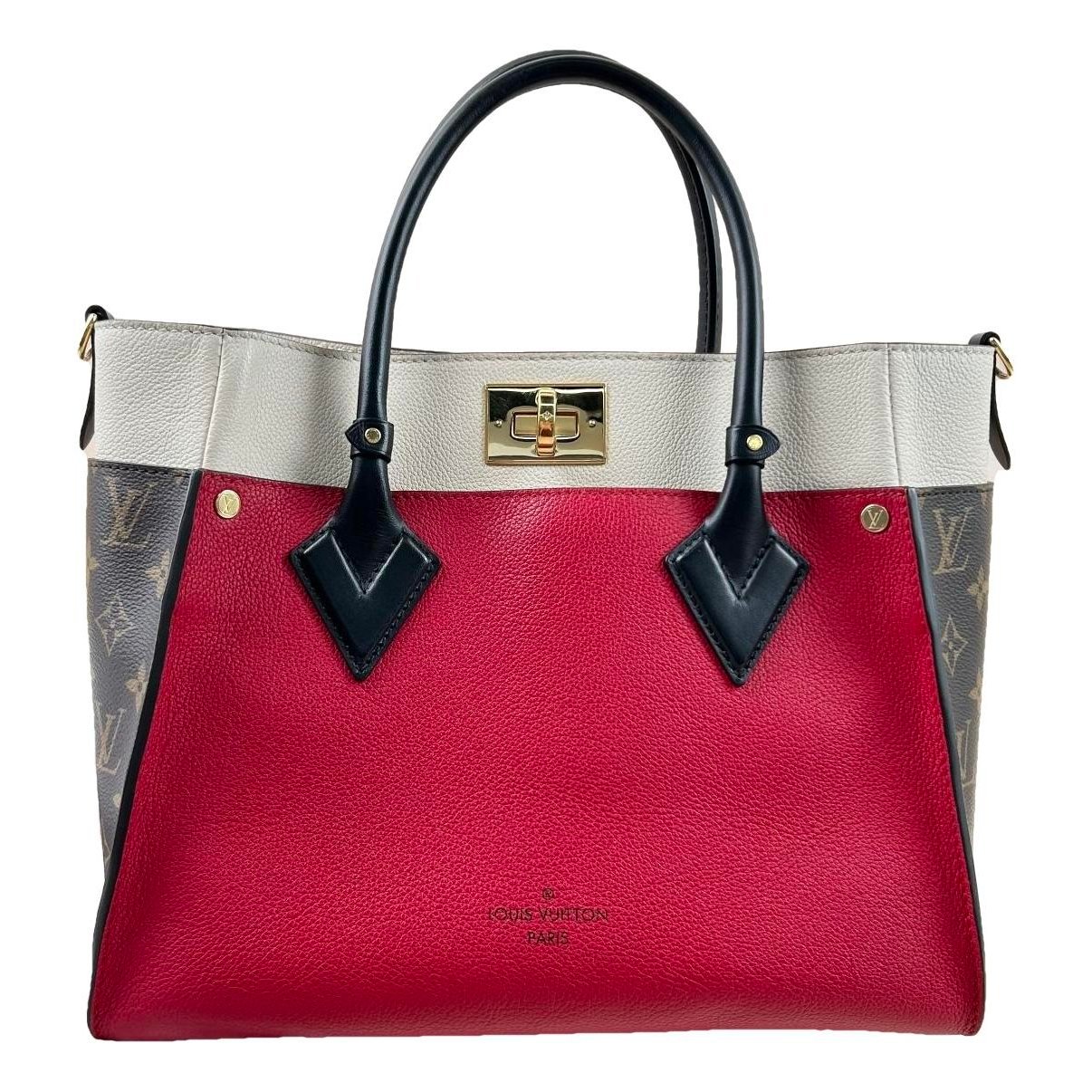 On My Side leather handbag