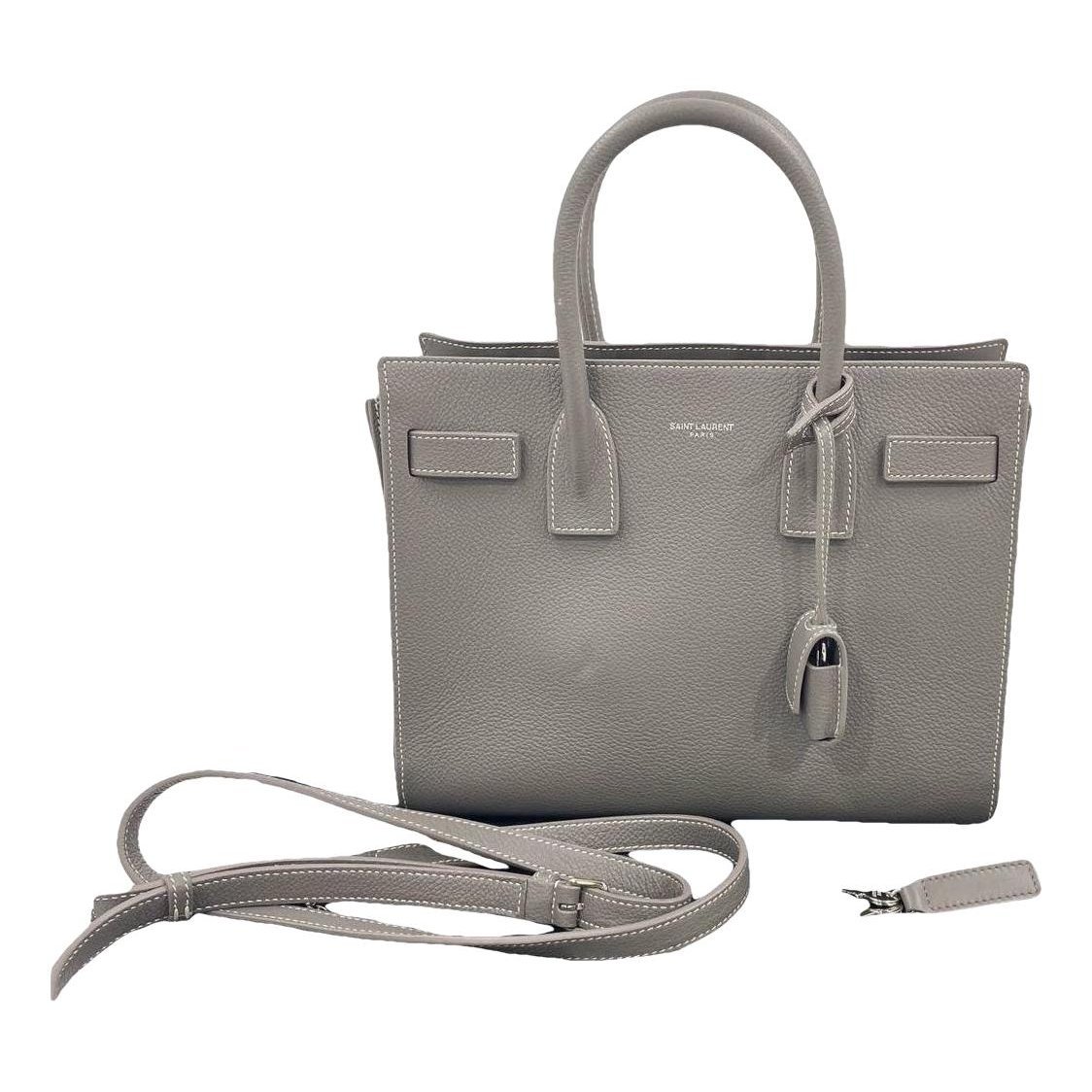 Sac de Jour leather tote