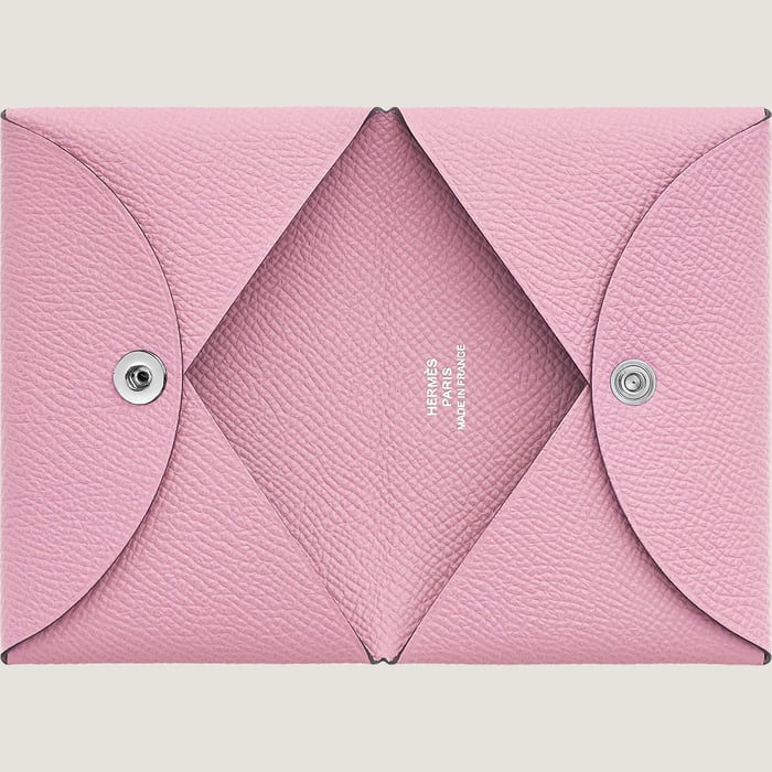 Mauve Sylvestre Calvi Card Holder