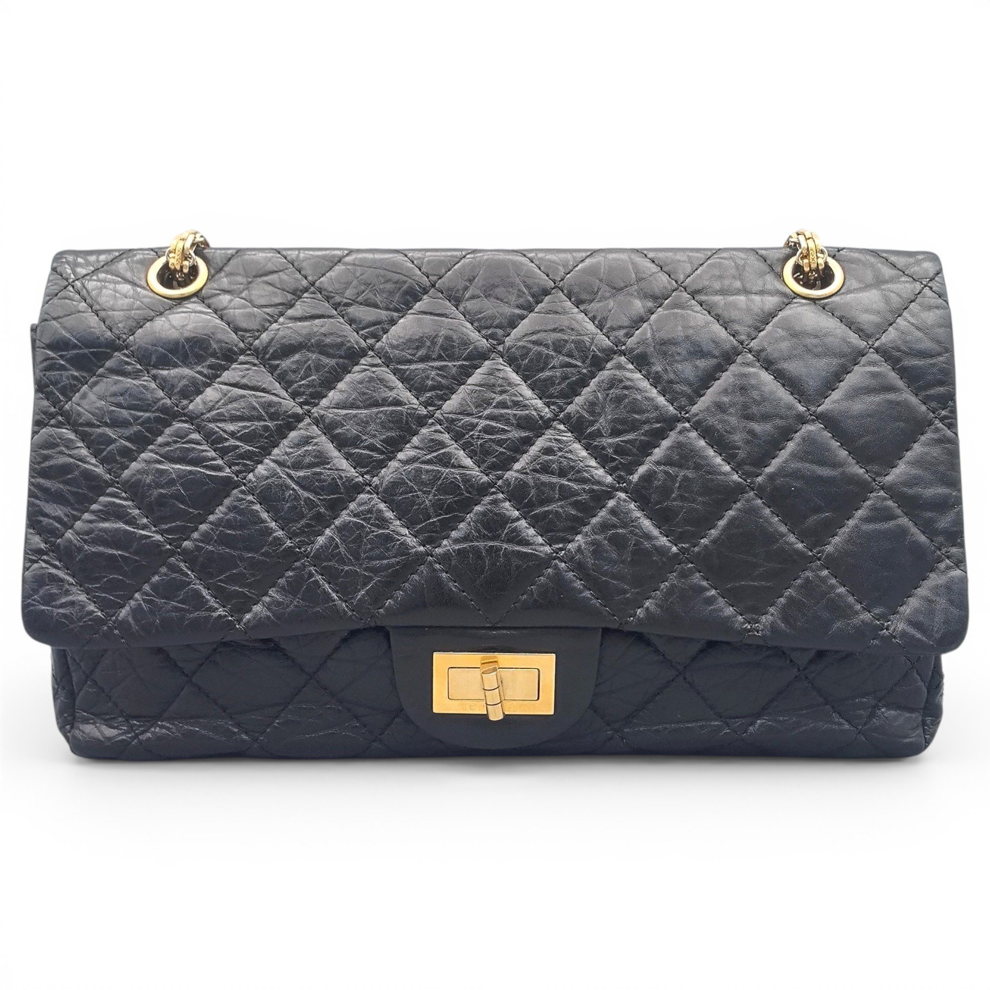2.55 leather handbag