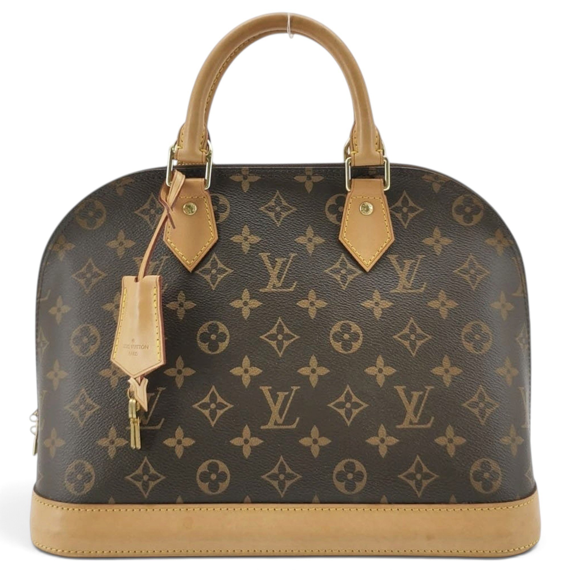 Alma leather handbag
