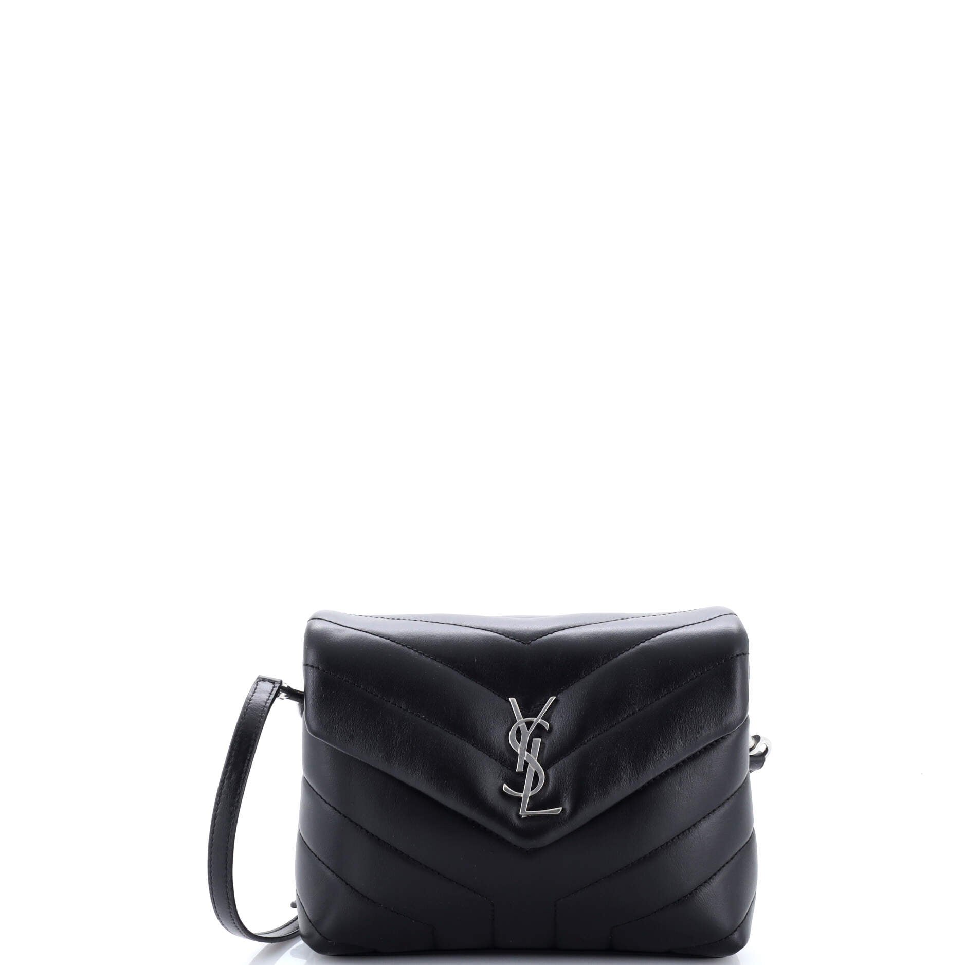 Loulou Shoulder Bag Matelasse Chevron Leather Toy