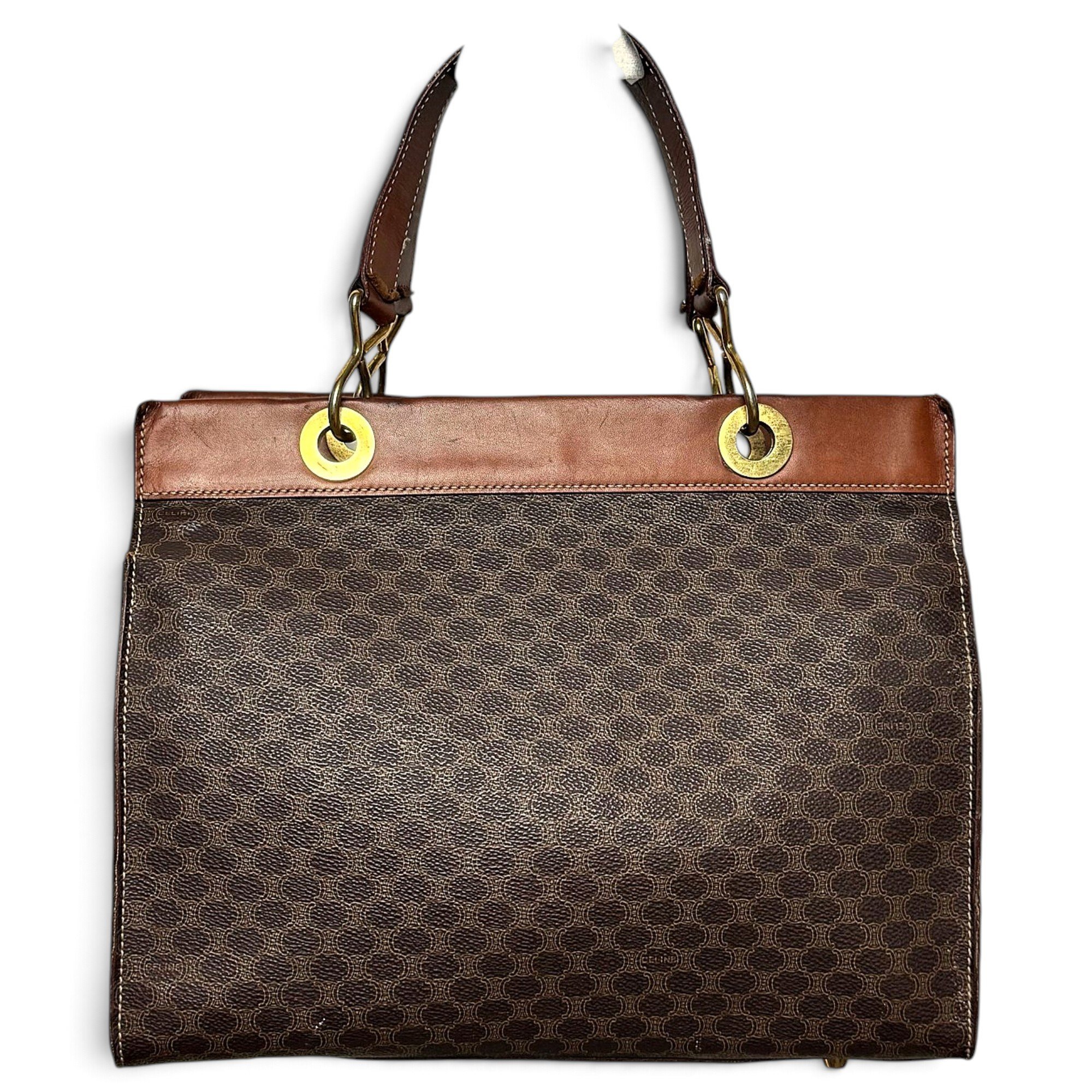 Leather tote