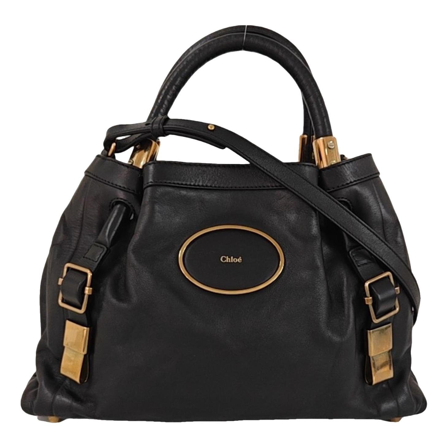 Leather handbag