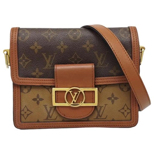 Dauphine leather mini bag