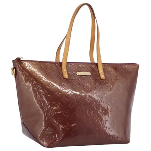 Bellevue patent leather handbag