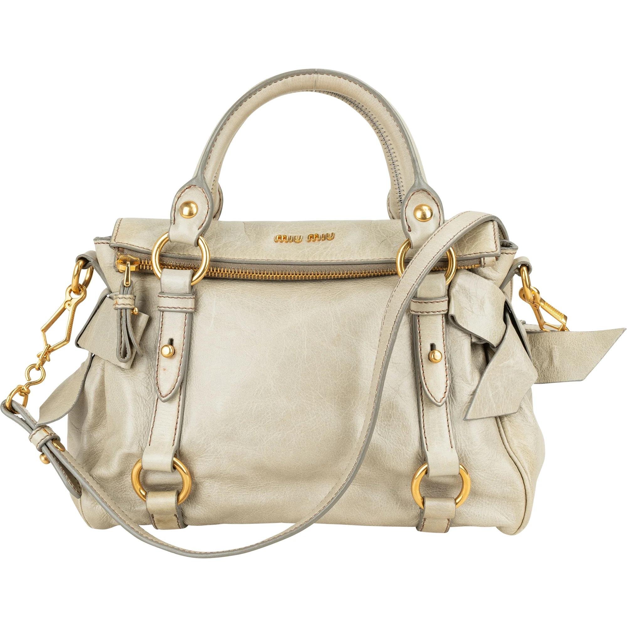 Vitello leather handbag