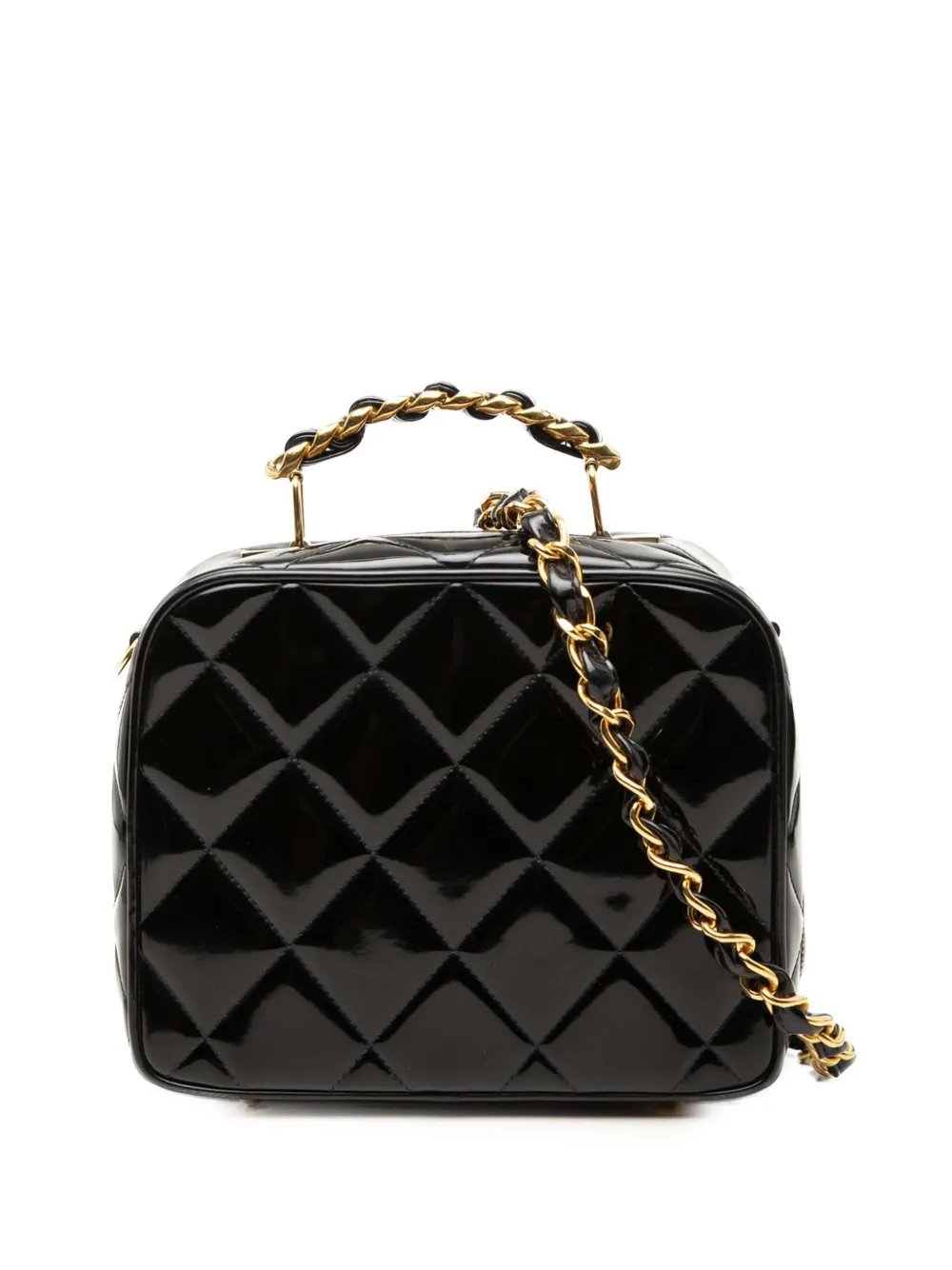 1994-1996 Quilted Patent Vanity Case satchel