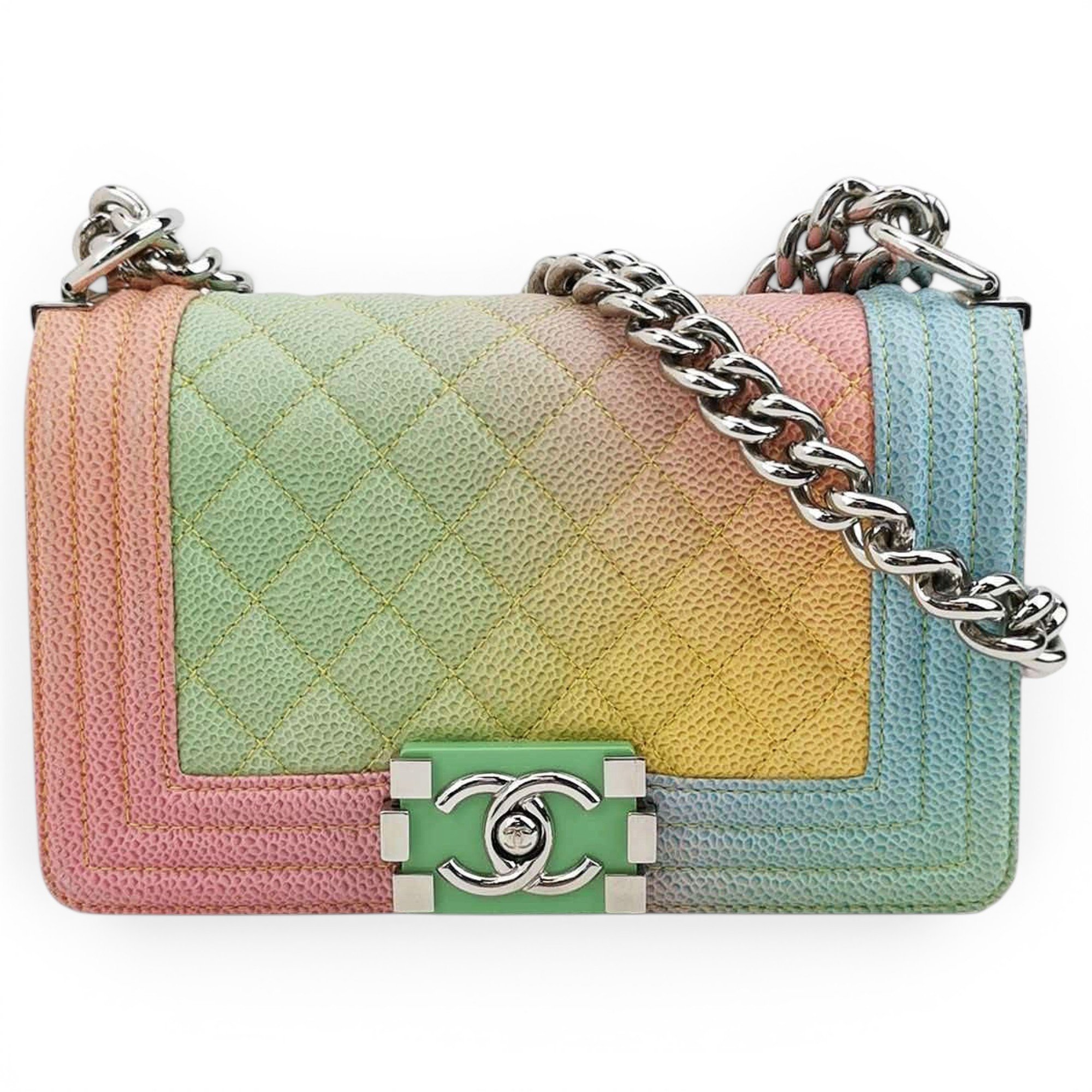 Boy leather crossbody bag