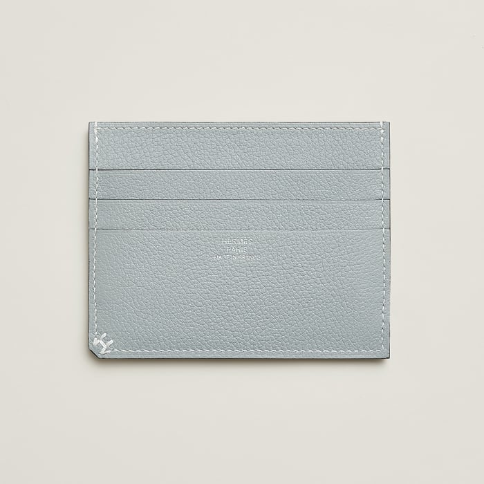 Bleu Glacier H Sellier Card Holder