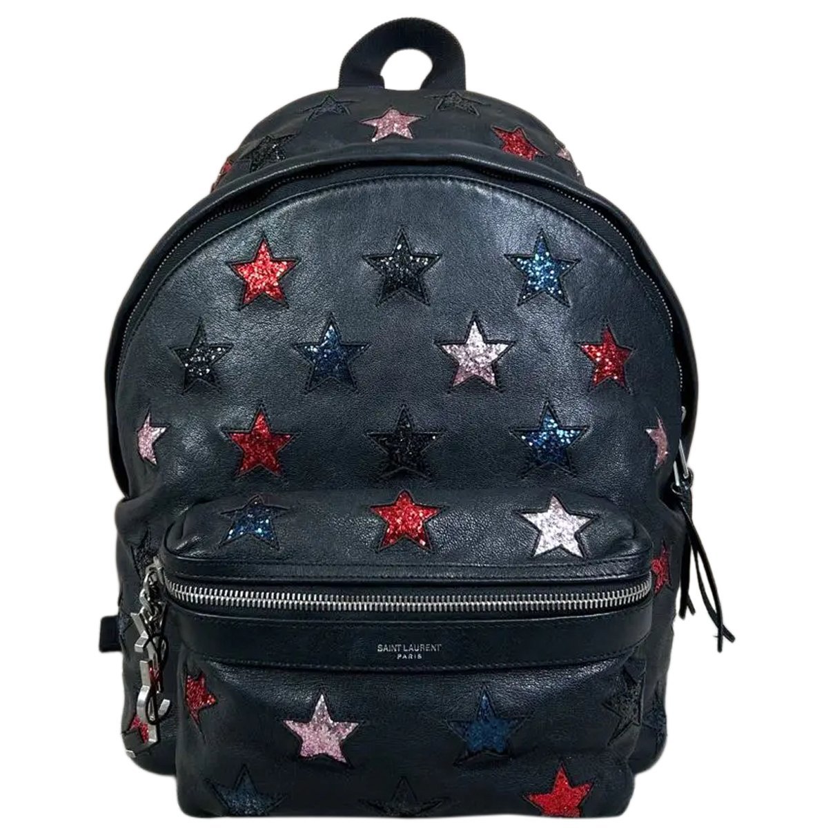 Leather backpack