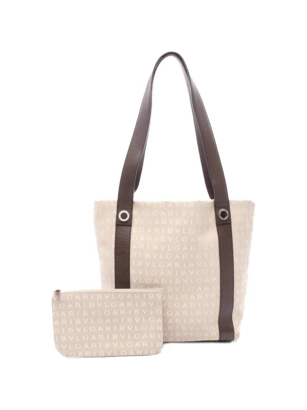 2000s Logomania canvas tote bag