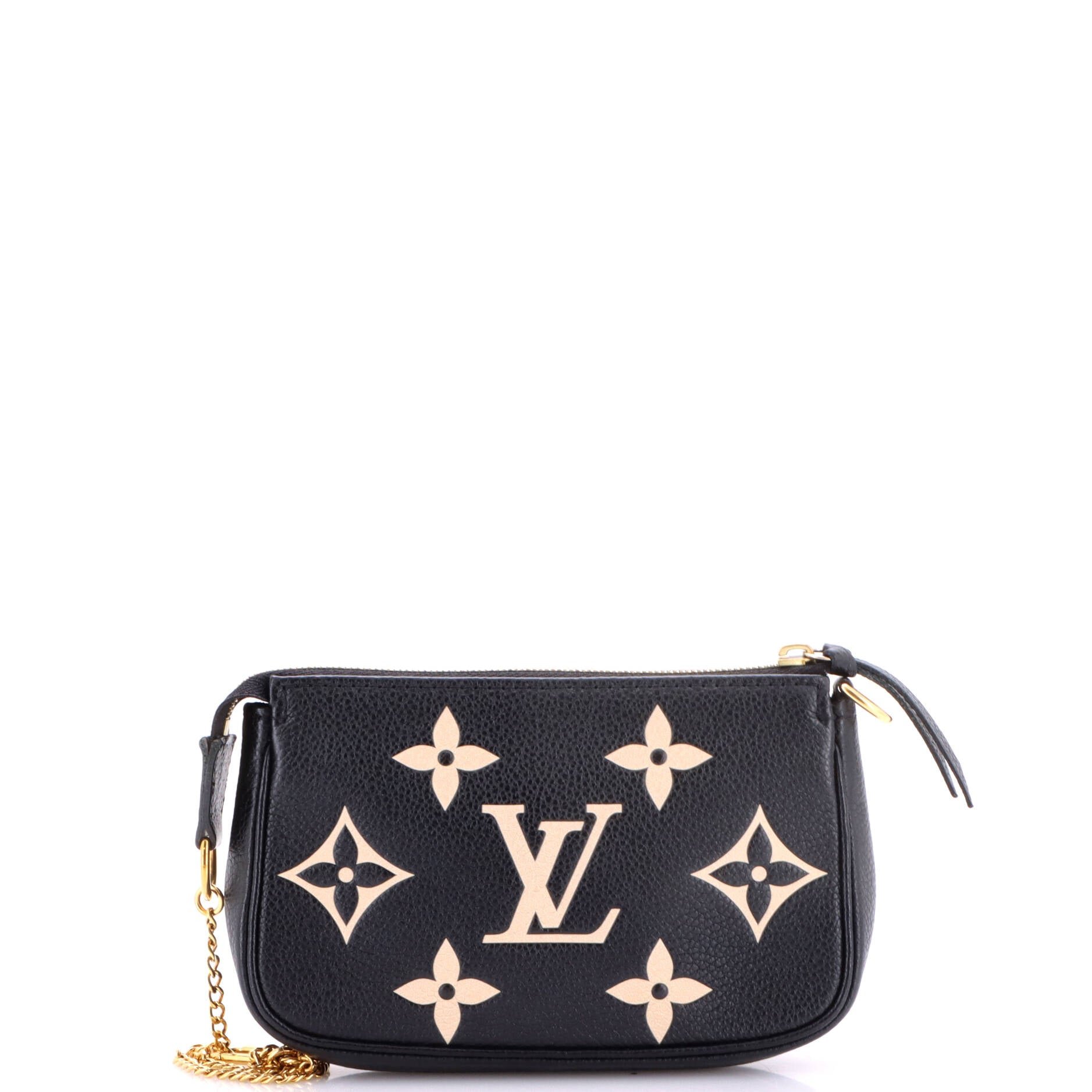 Pochette Accessoires Bicolor Monogram Empreinte Giant Mini
