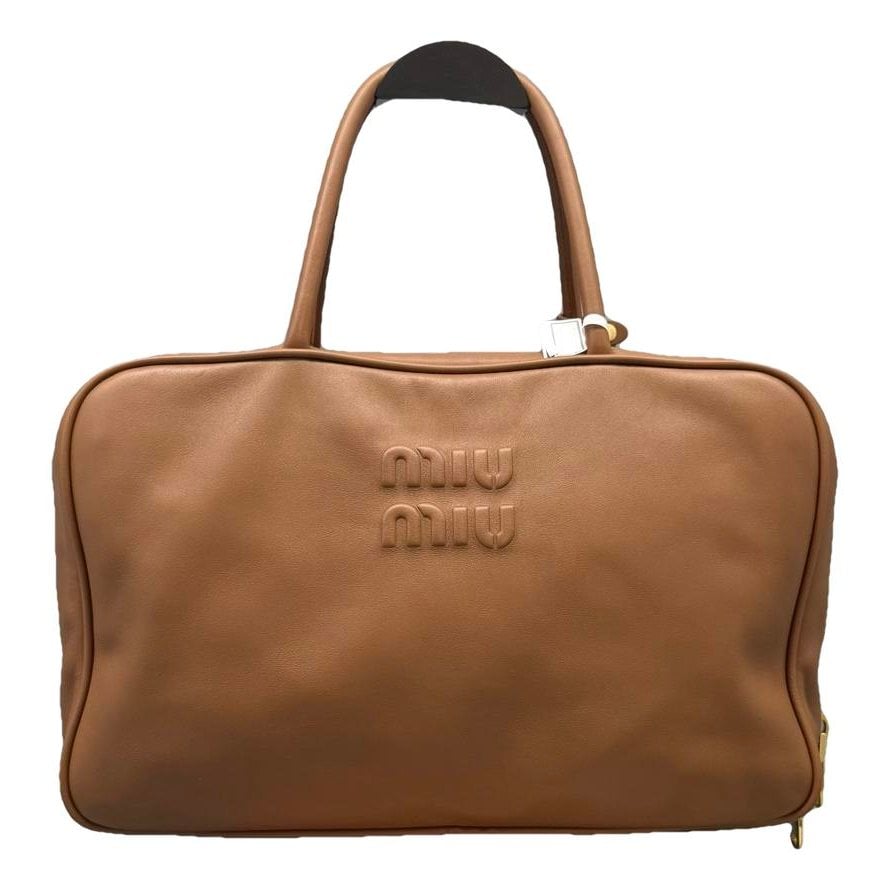 Beau leather handbag