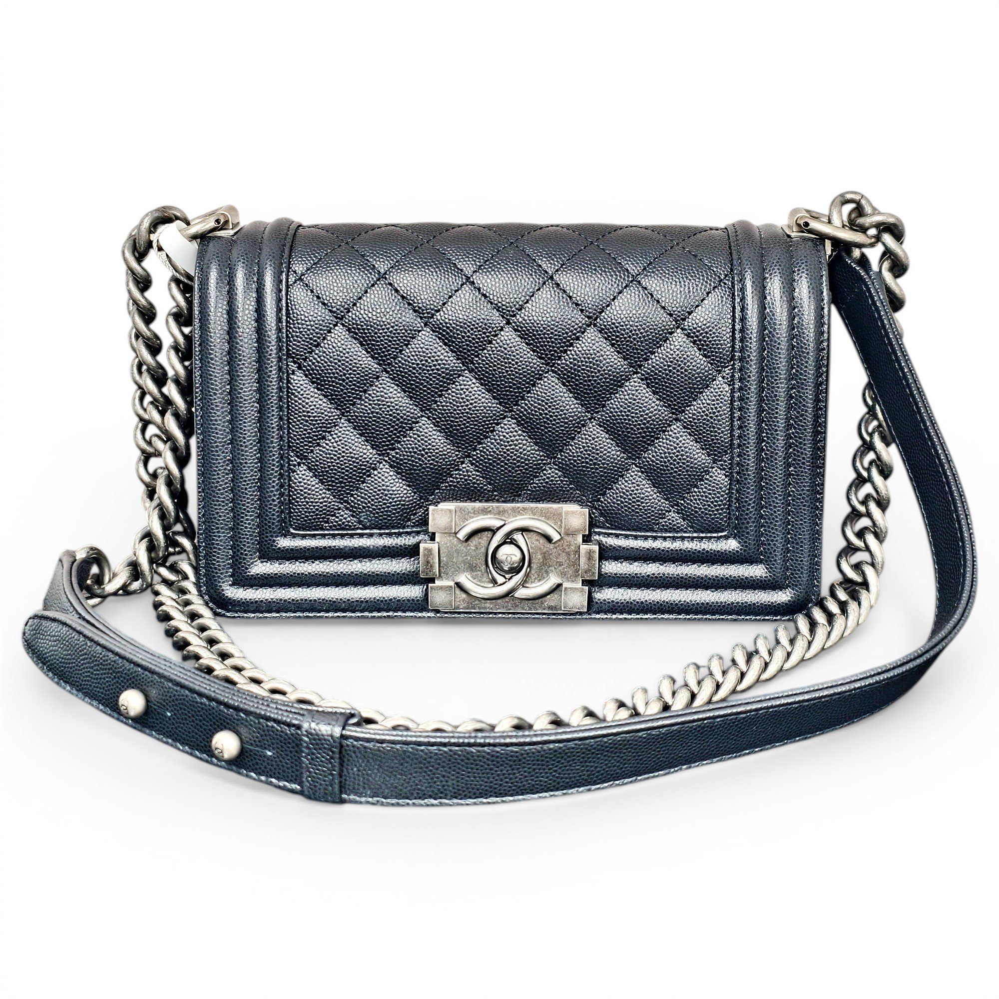 Boy leather handbag