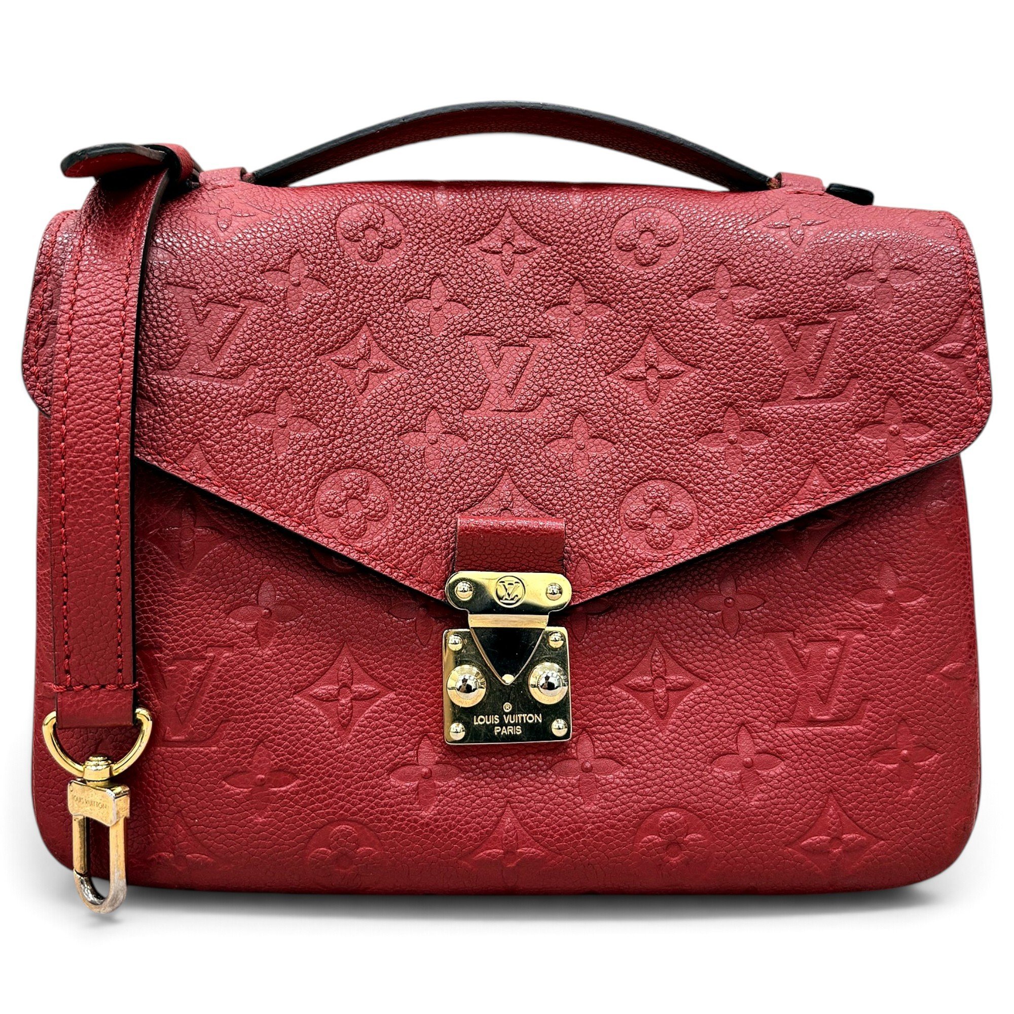 Metis leather handbag