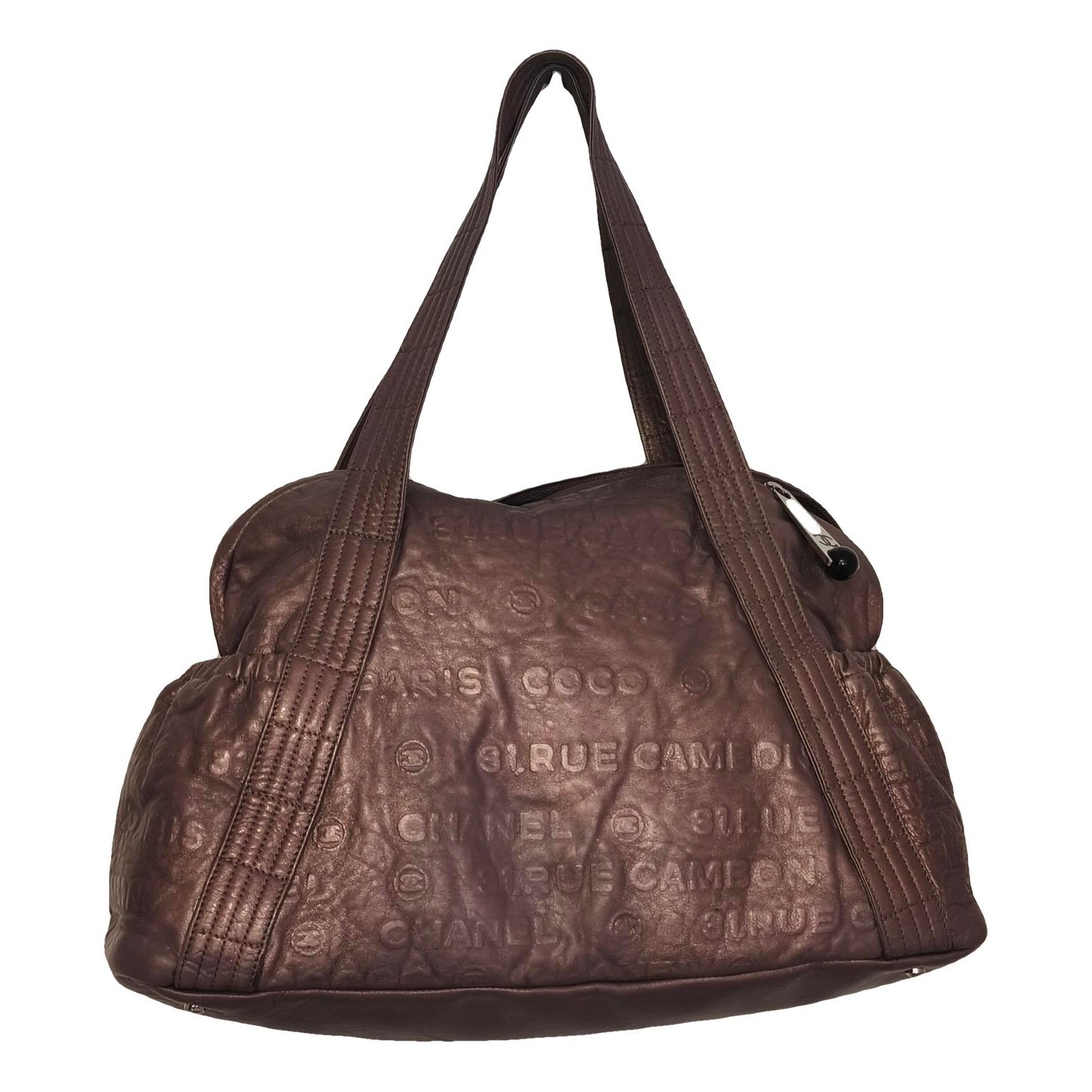 Leather handbag