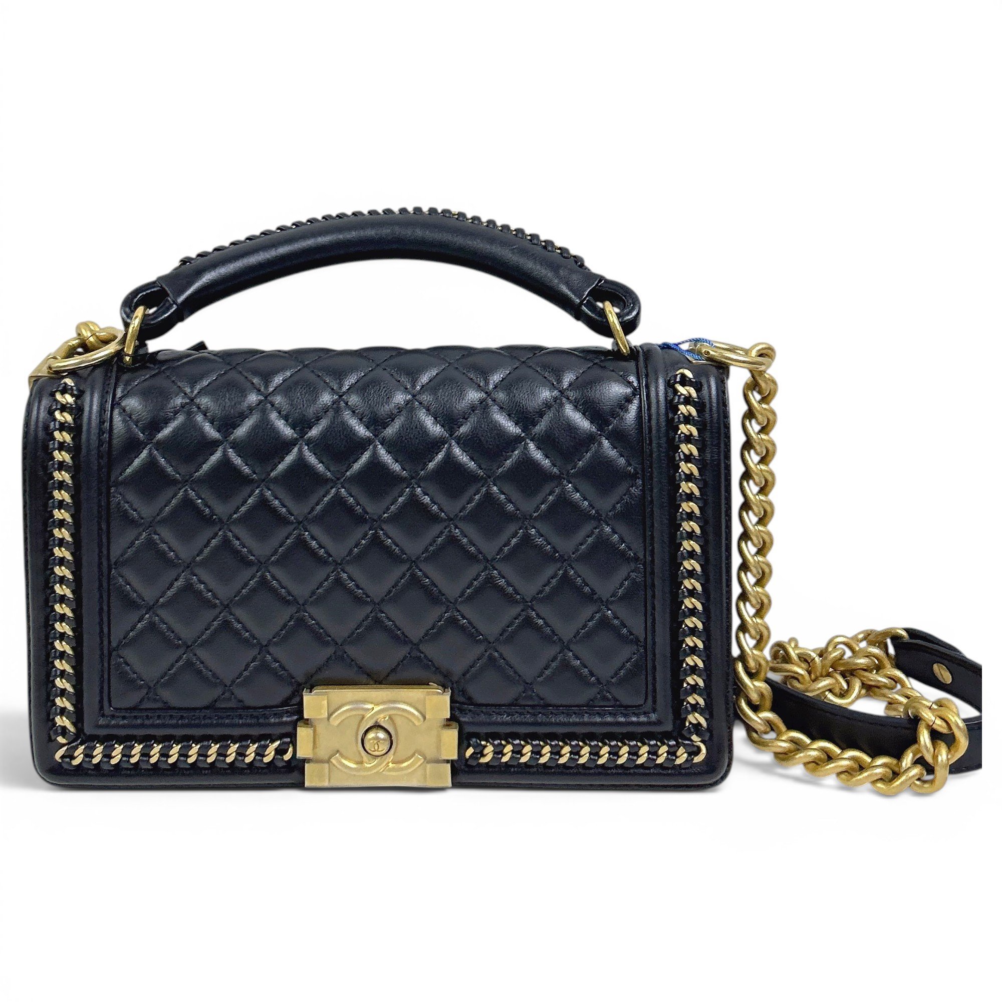 Boy leather handbag