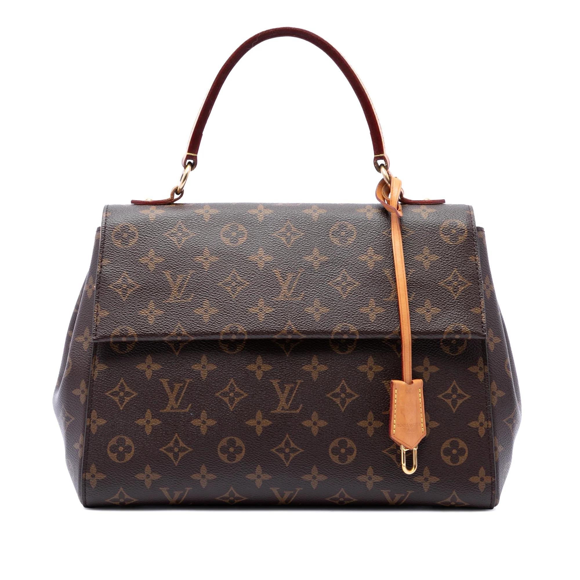 Cluny leather satchel