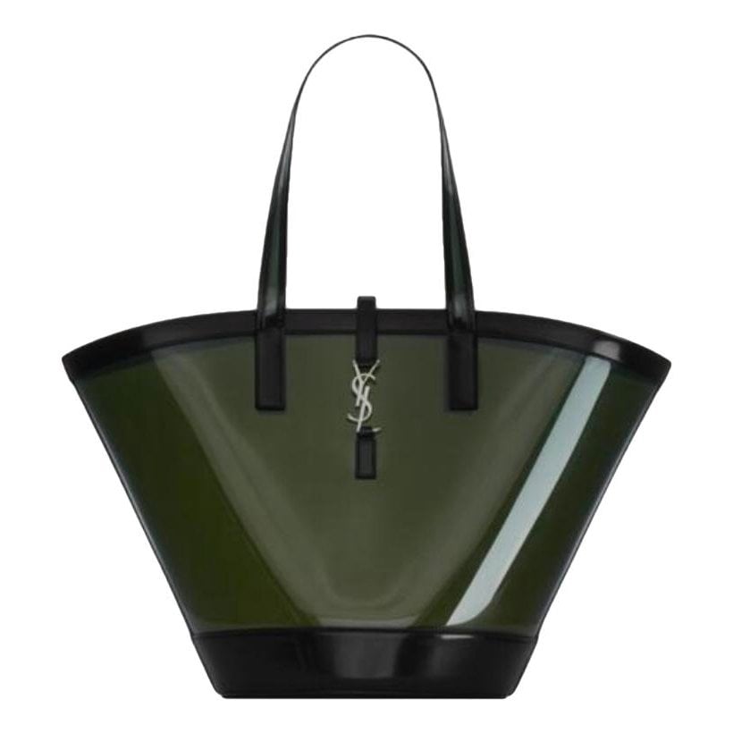 Shopping vinyl handbag