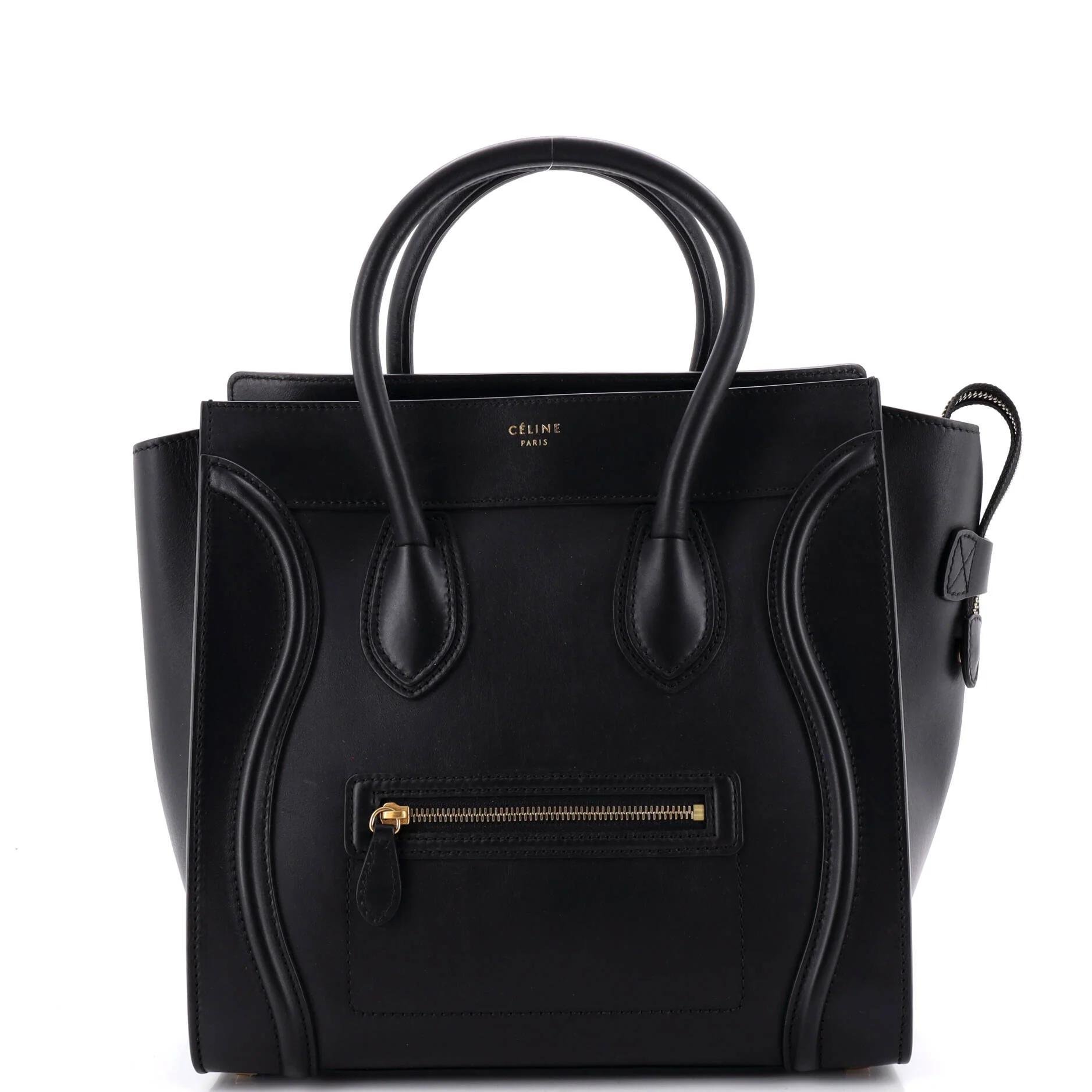 Leather tote