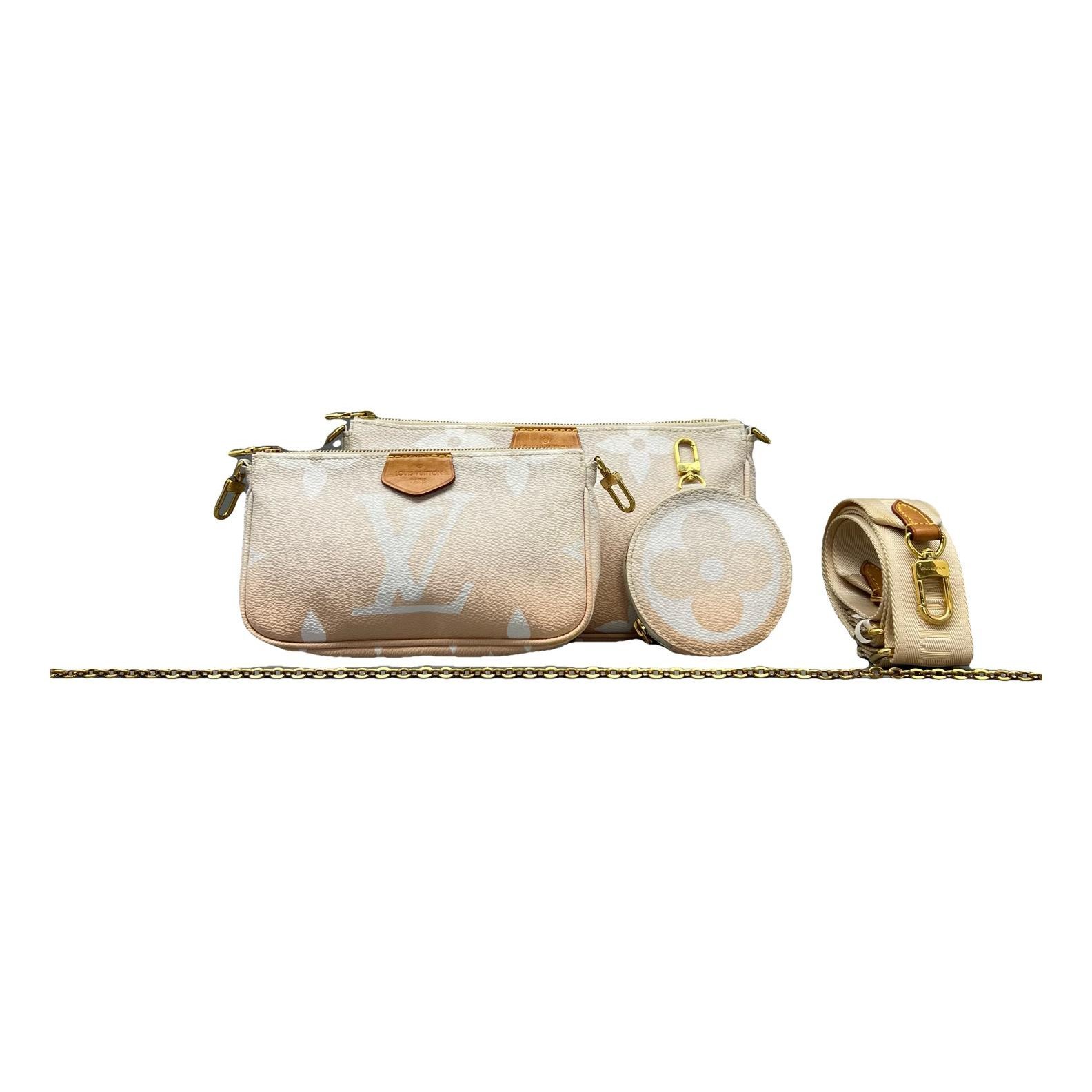 Multi Pochette Accessoires leather handbag